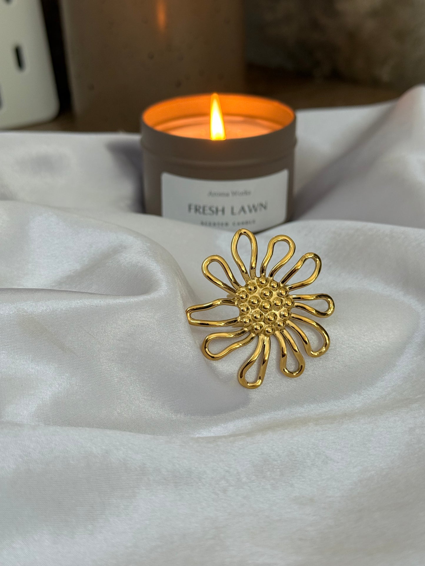 Bague Tournesol