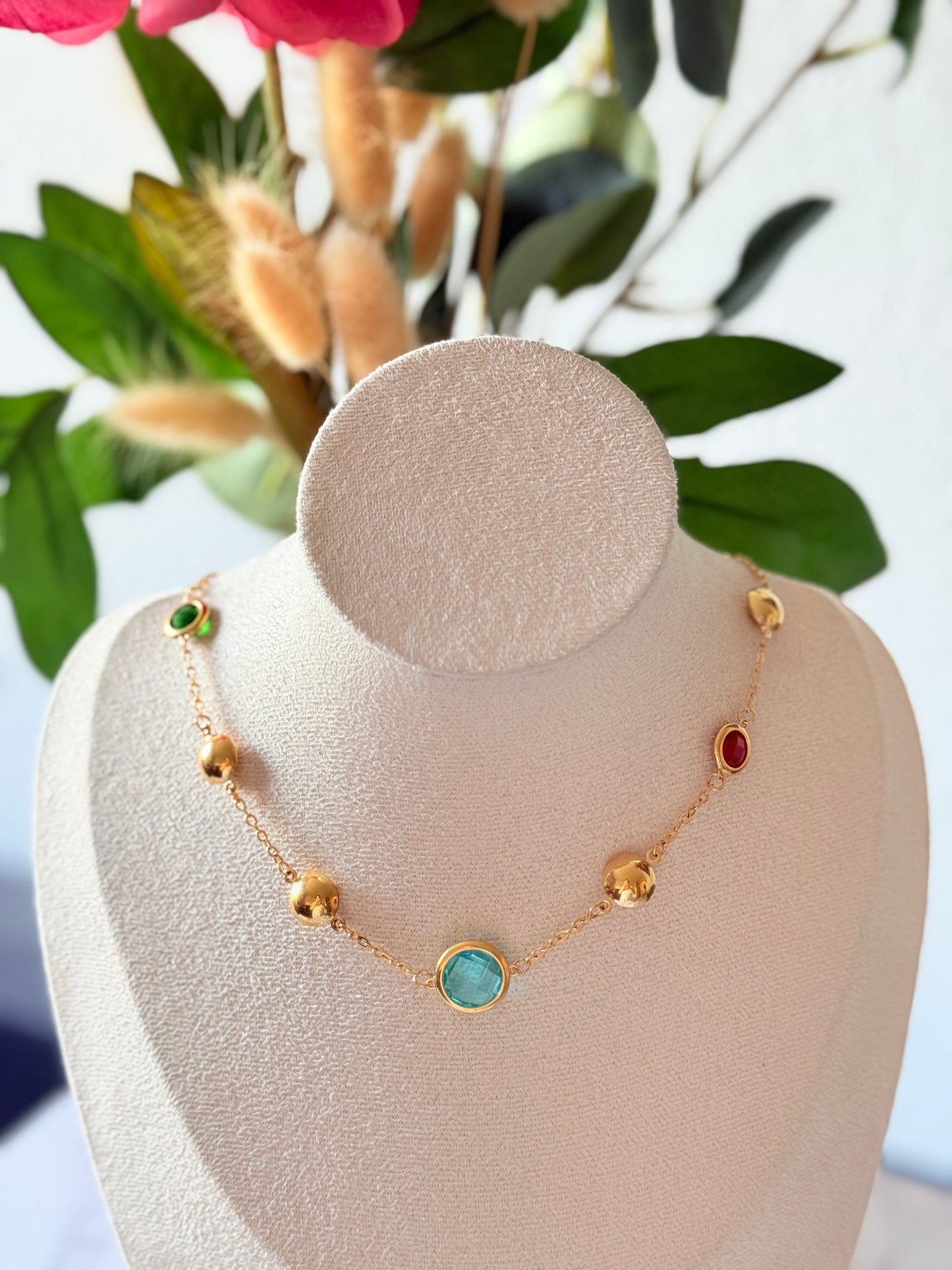 Collier Angelina Multicouleur