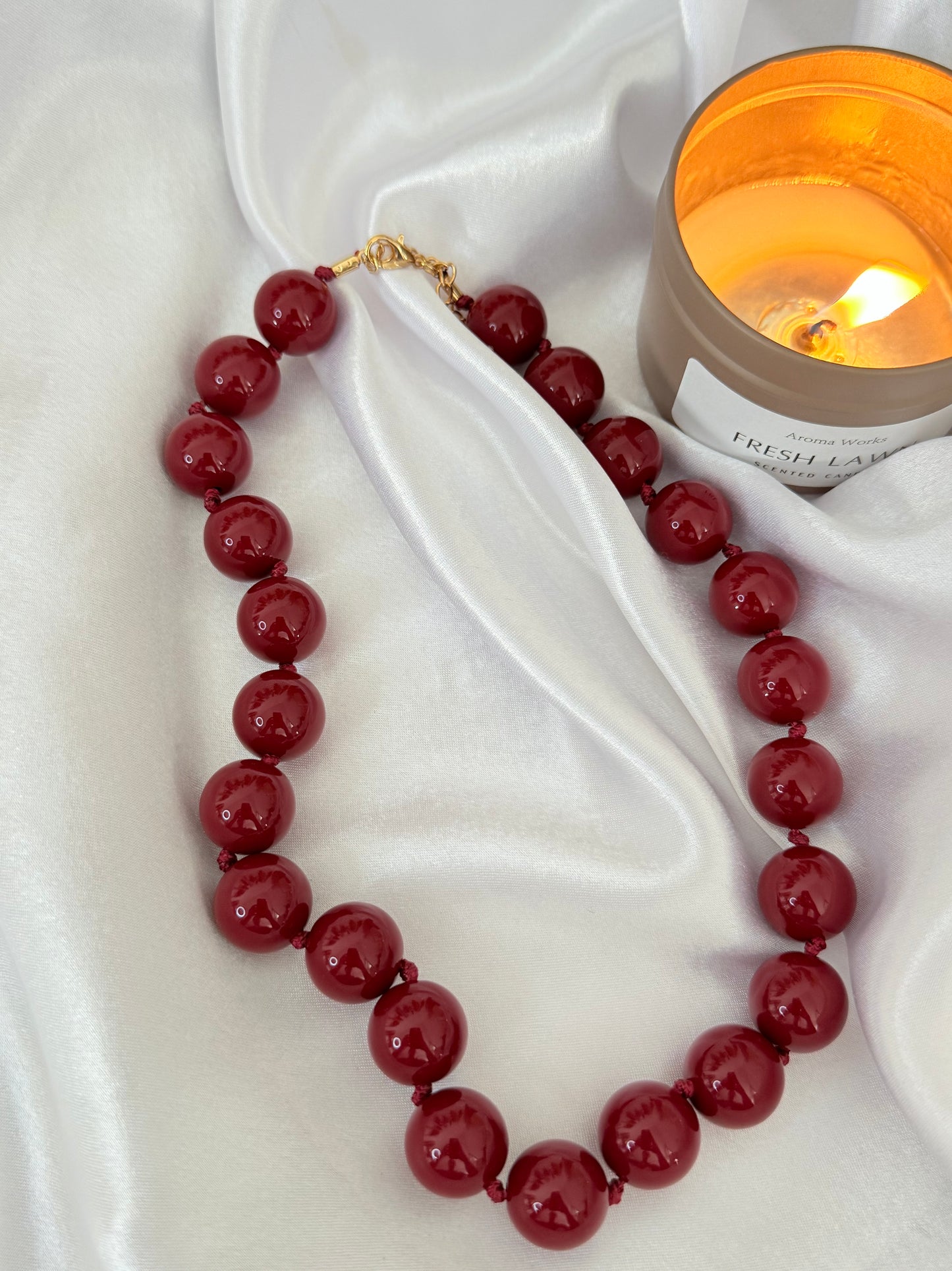 Collier Boheme Rouge intense
