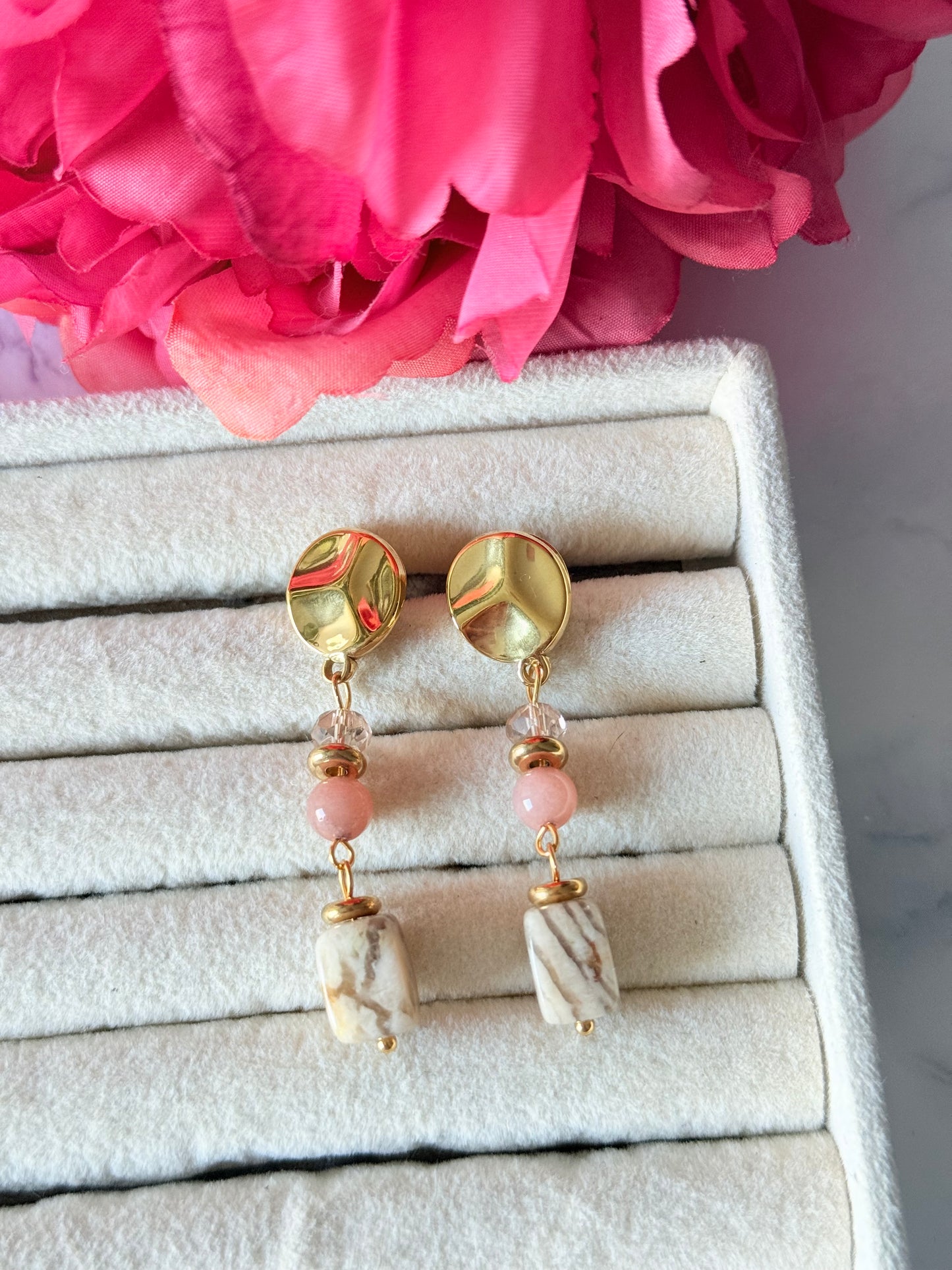 Boucles d'oreilles Iris