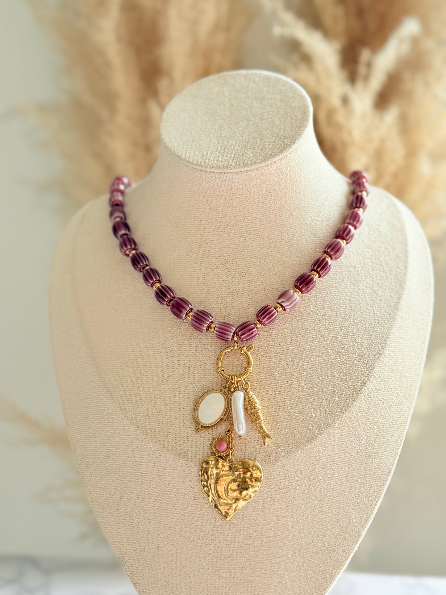 Collier Multi-Charms Feel the Love