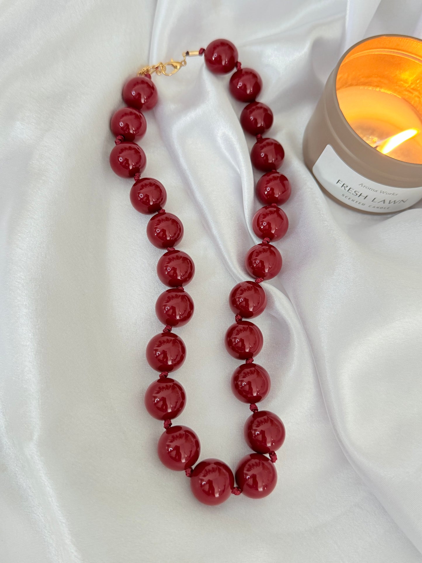 Collier Boheme Rouge intense
