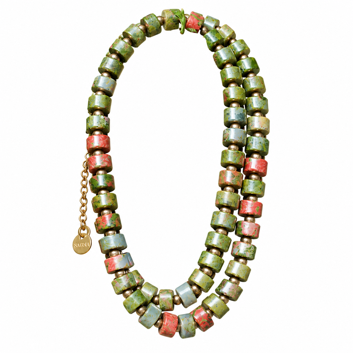 Collier Sounay - Unakite