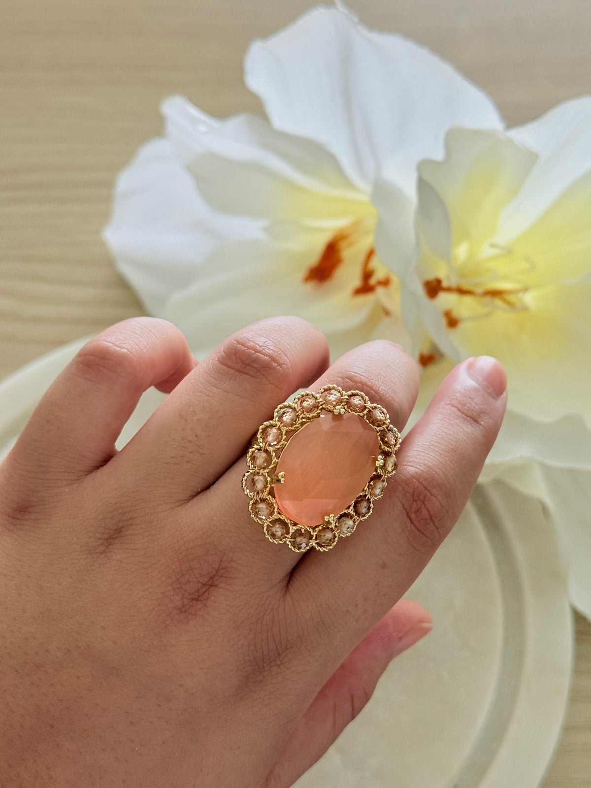 Bague Veyra - Quartz Oeil de chat