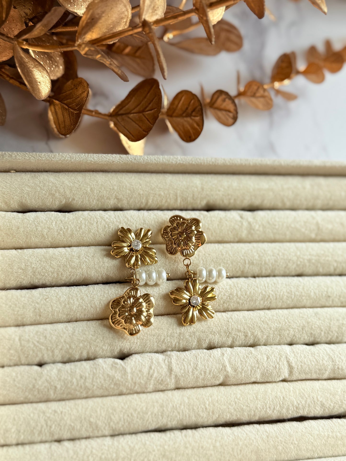 Boucles d’oreilles Flora