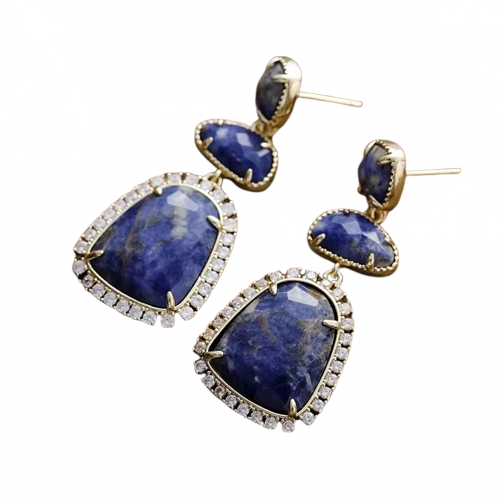 Boucles d’oreilles Felicita - kyanite