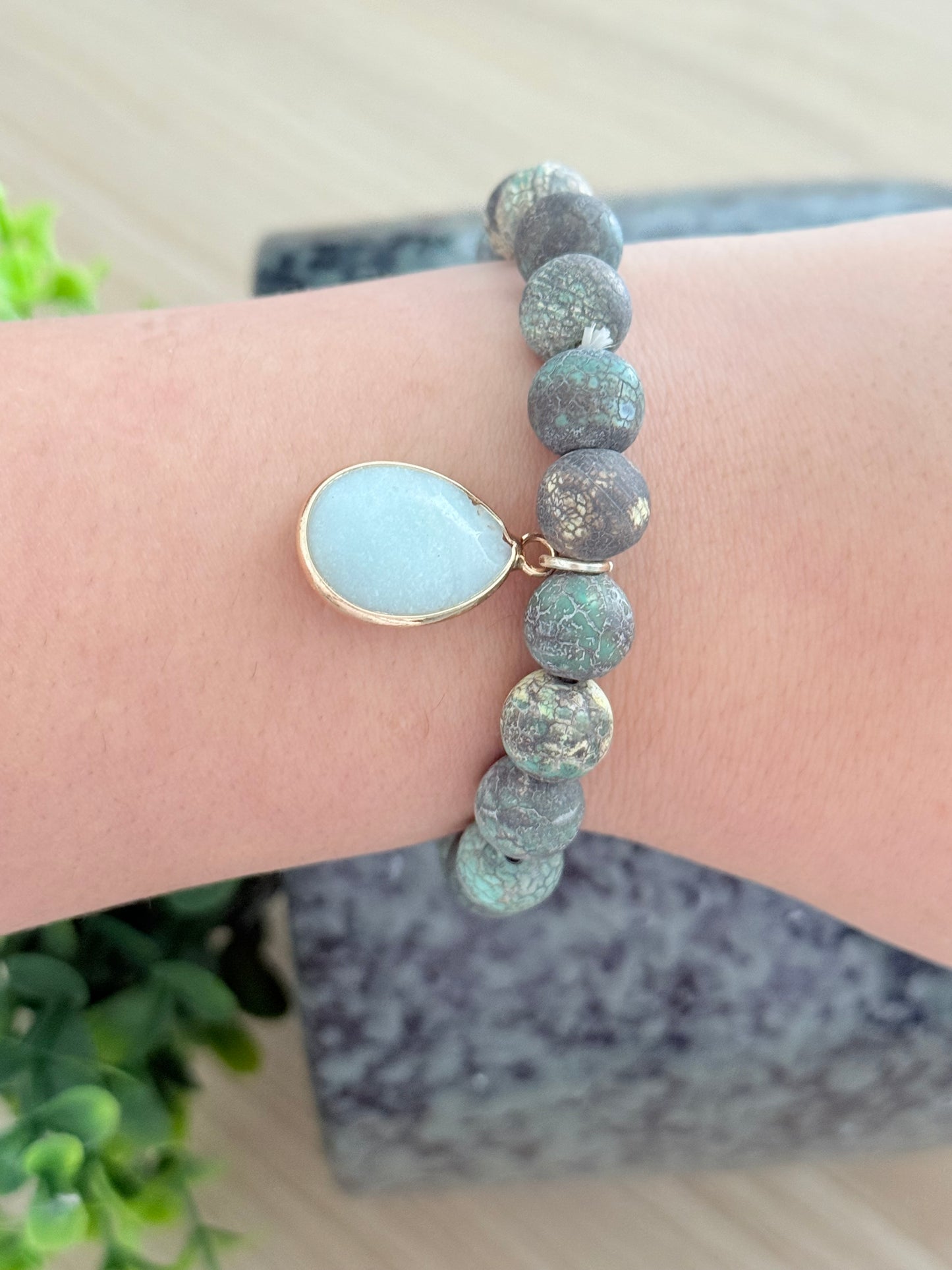 Bracelet Turquoise africaine