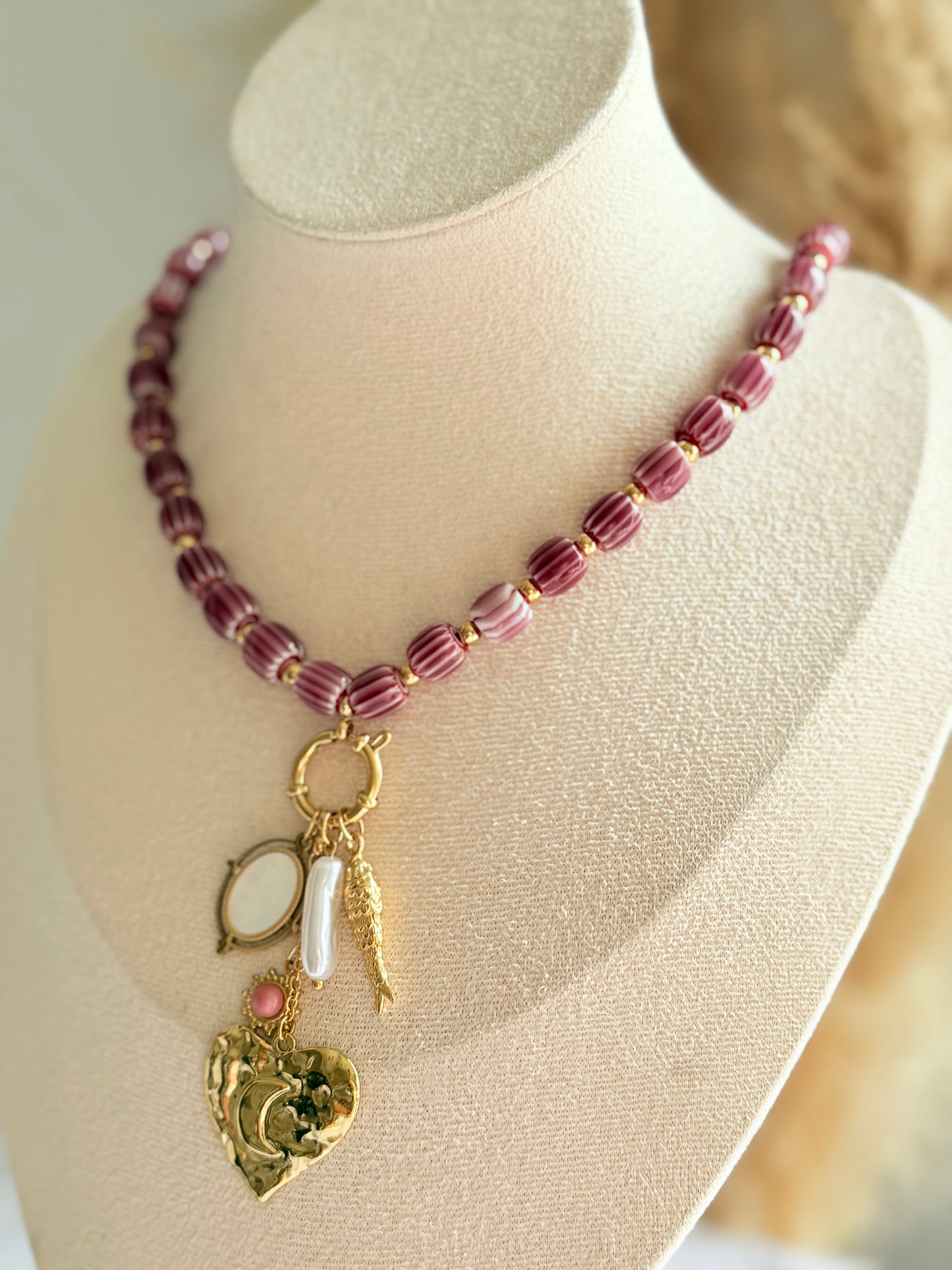 Collier Multi-Charms Feel the Love