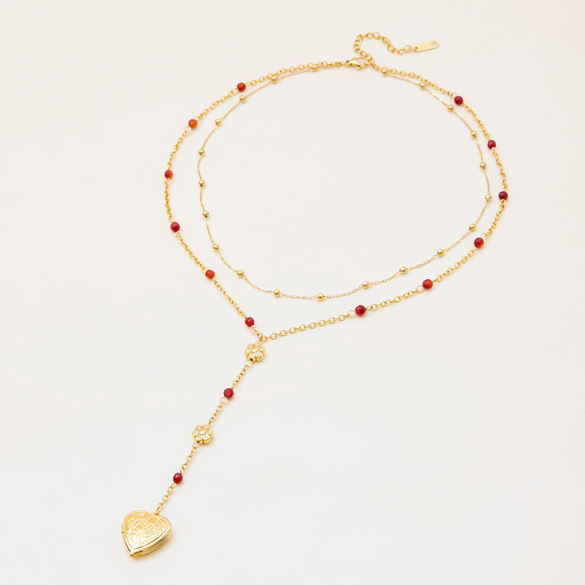 Collier Cornaline
