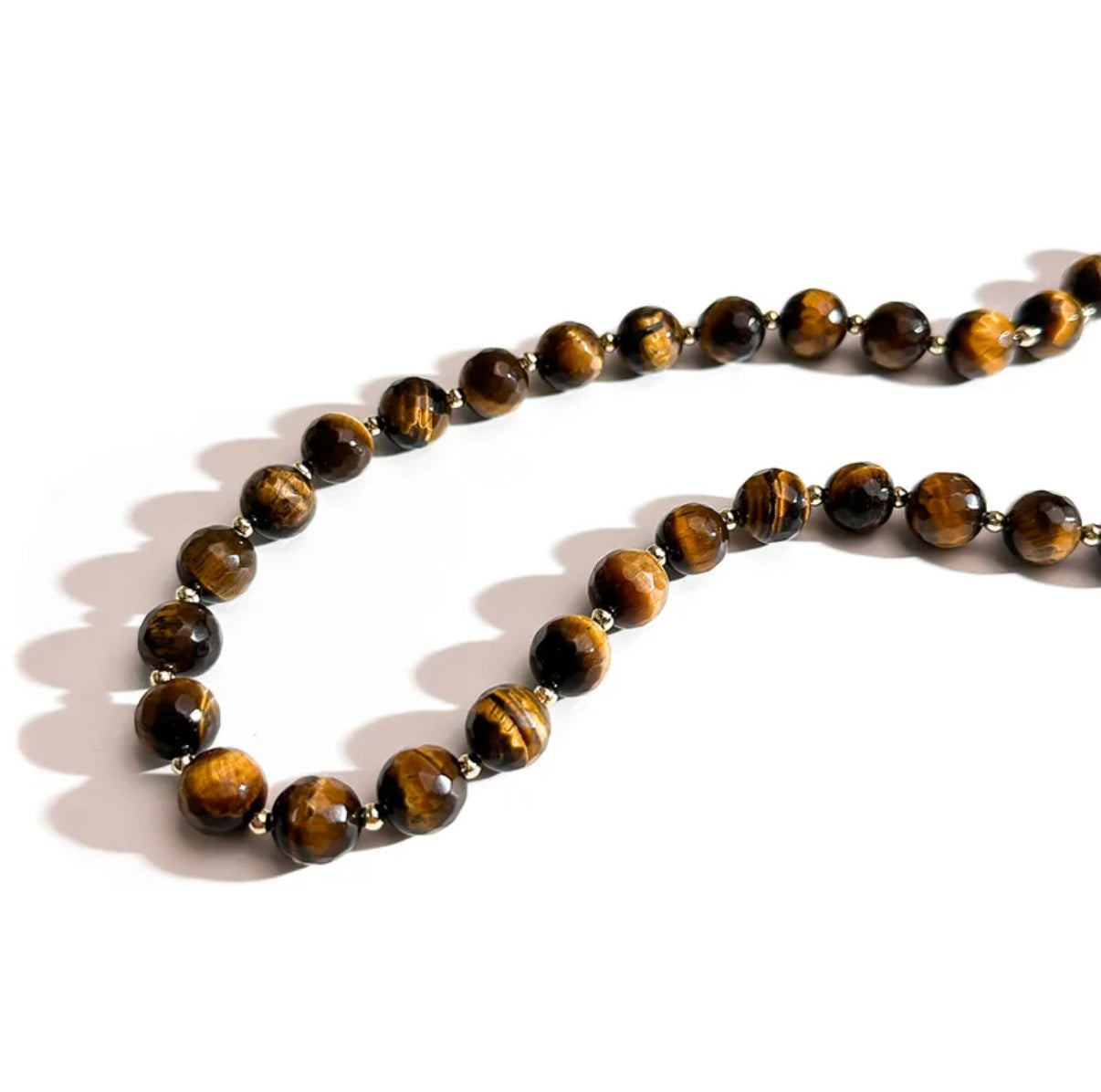 Collier Lauren - Oeil de Tigre