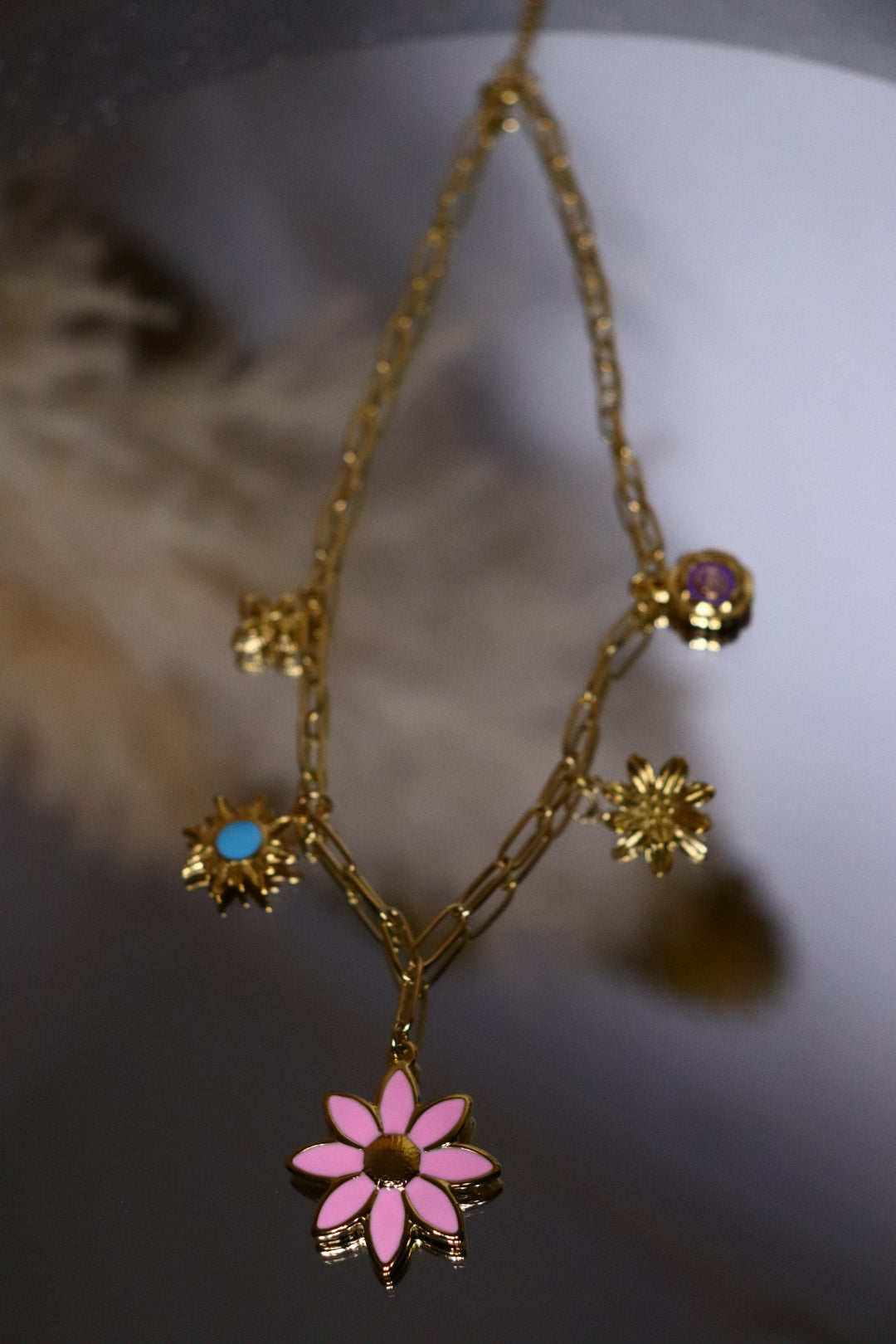 Collier Multi-charms Majorque