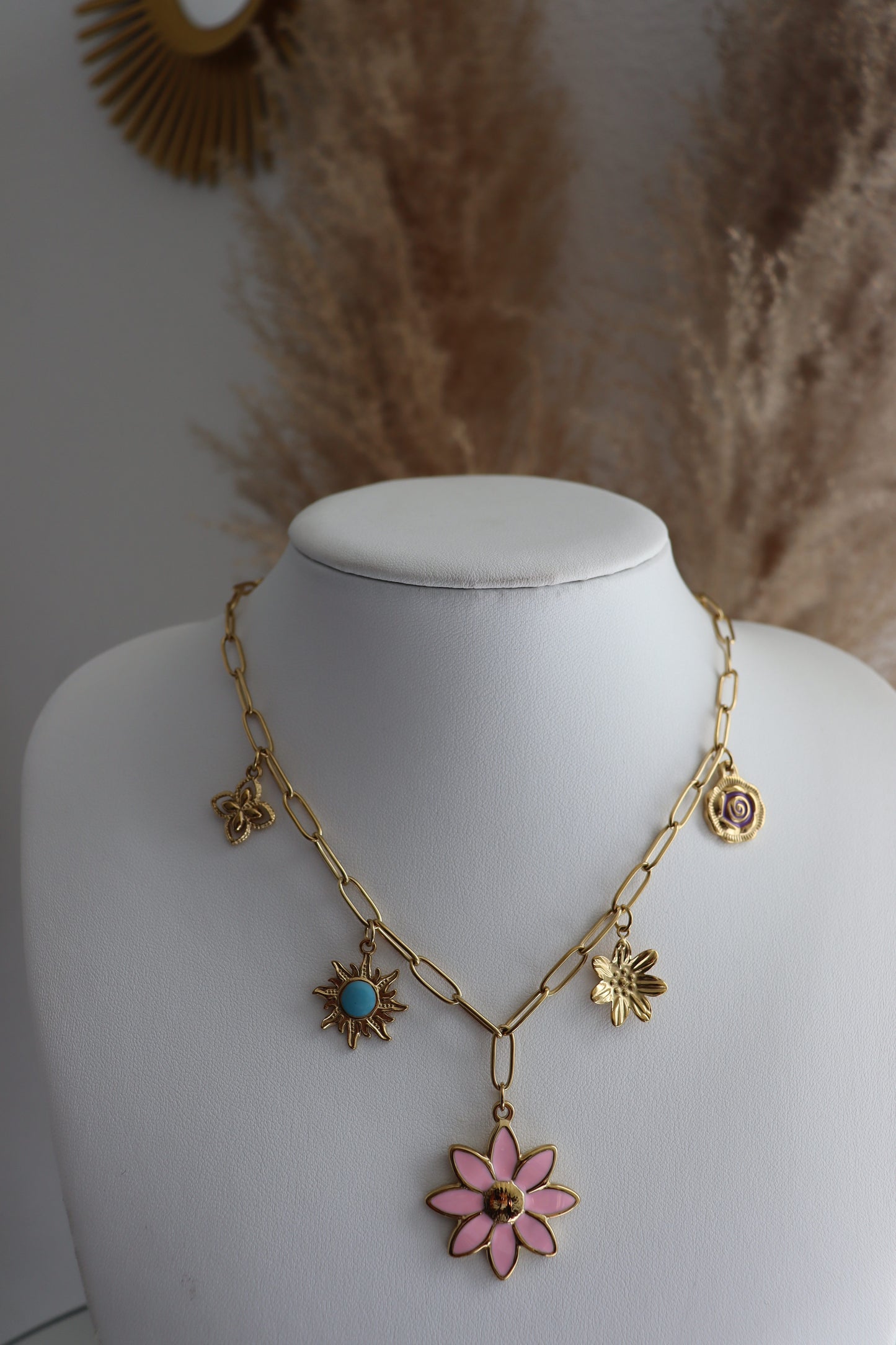 Collier Multi-charms Majorque