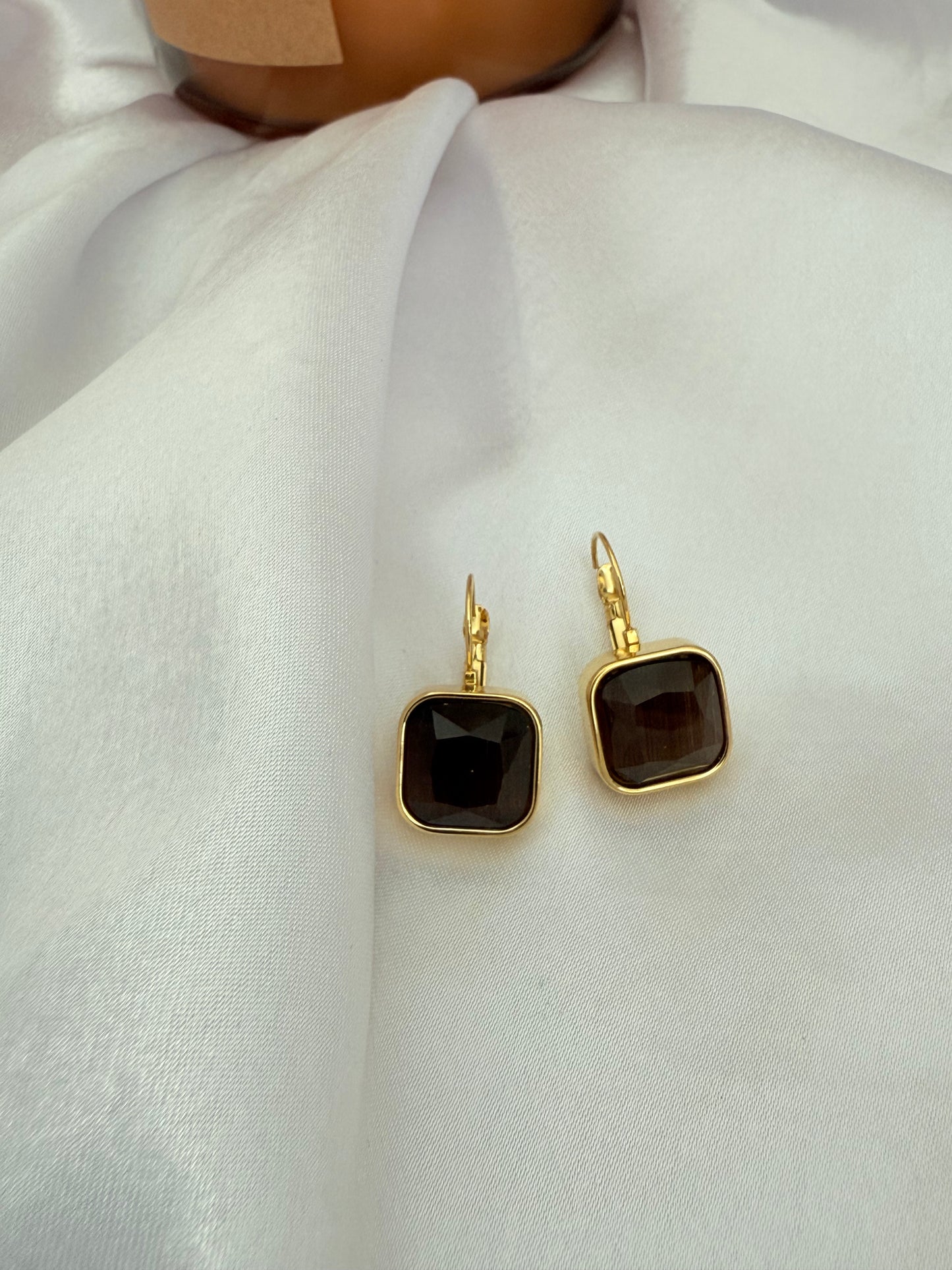 Boucles d’oreilles Ambre