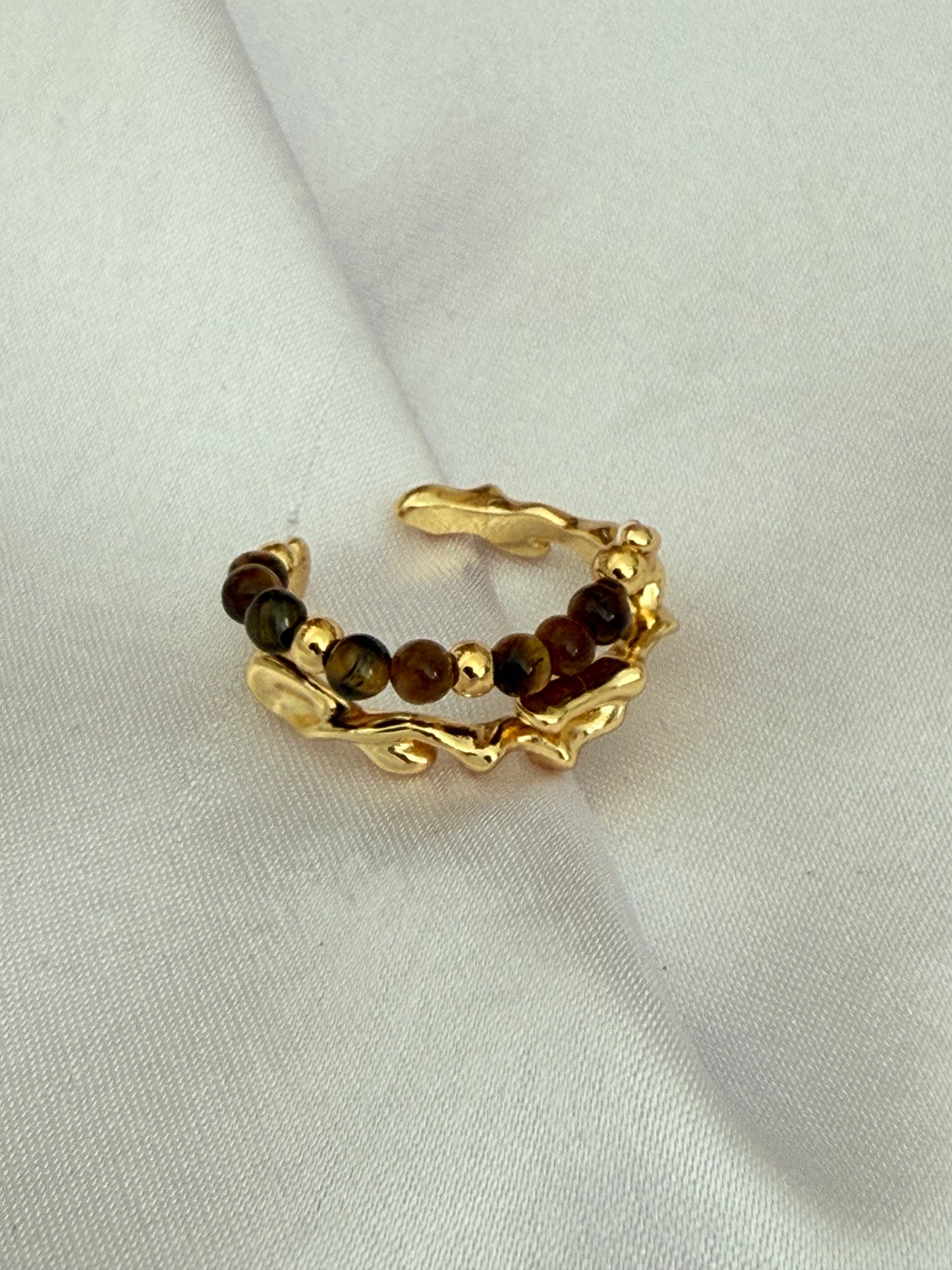 Bague Double rang Dima
