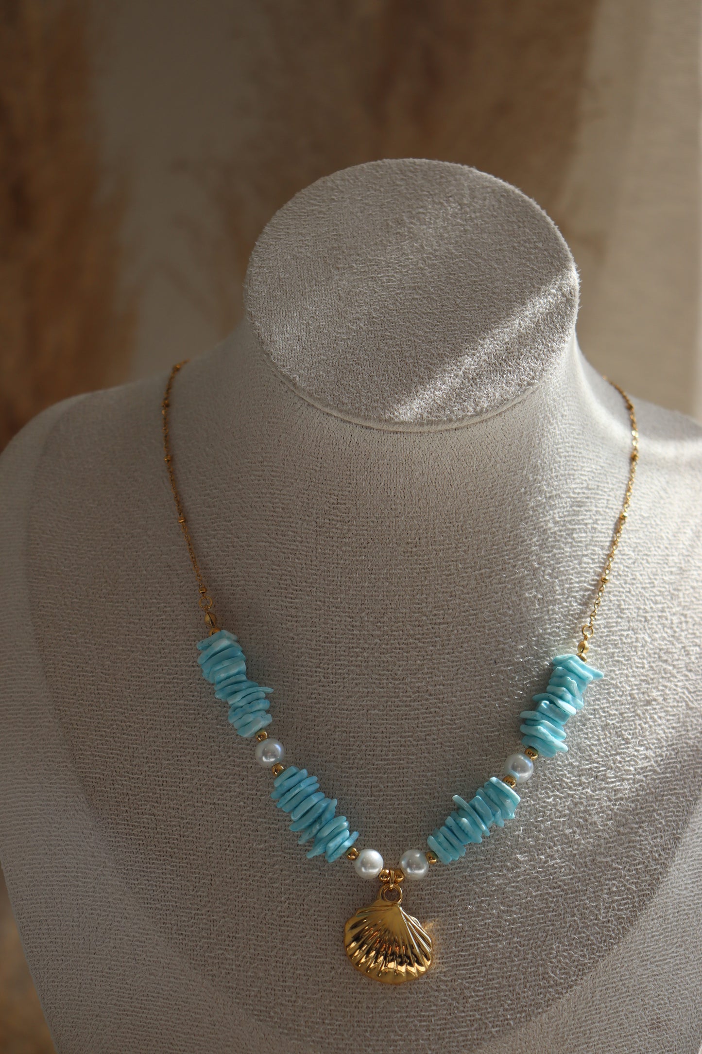 Collier Fidji Bleu