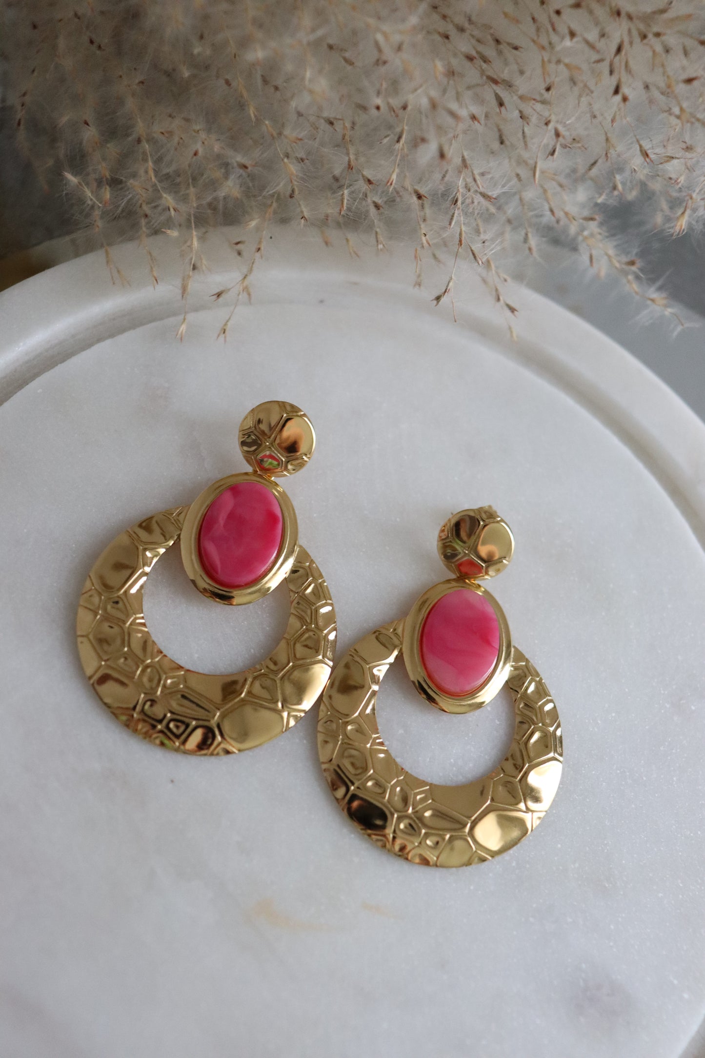 Boucles d'oreilles Rio Rose