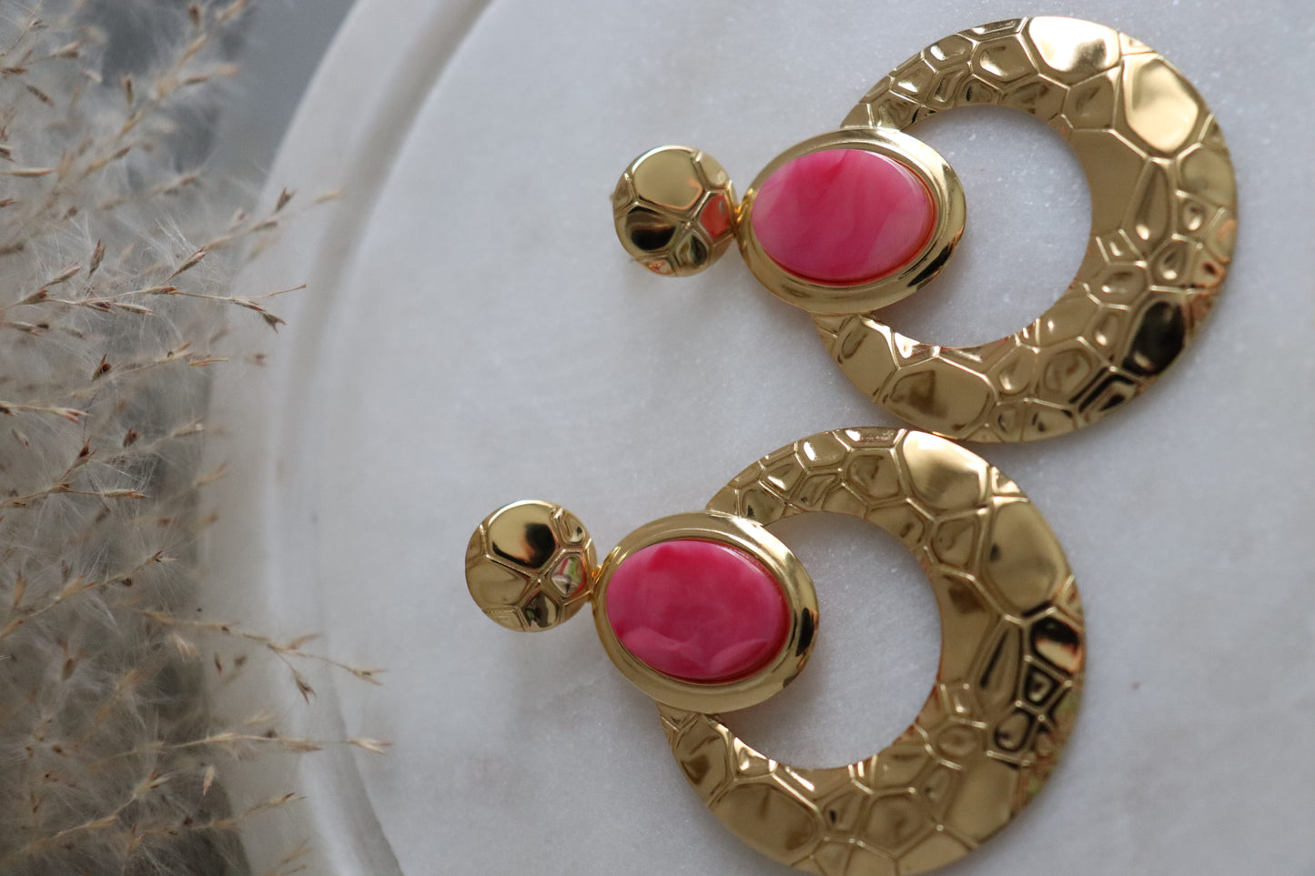 Boucles d'oreilles Rio Rose