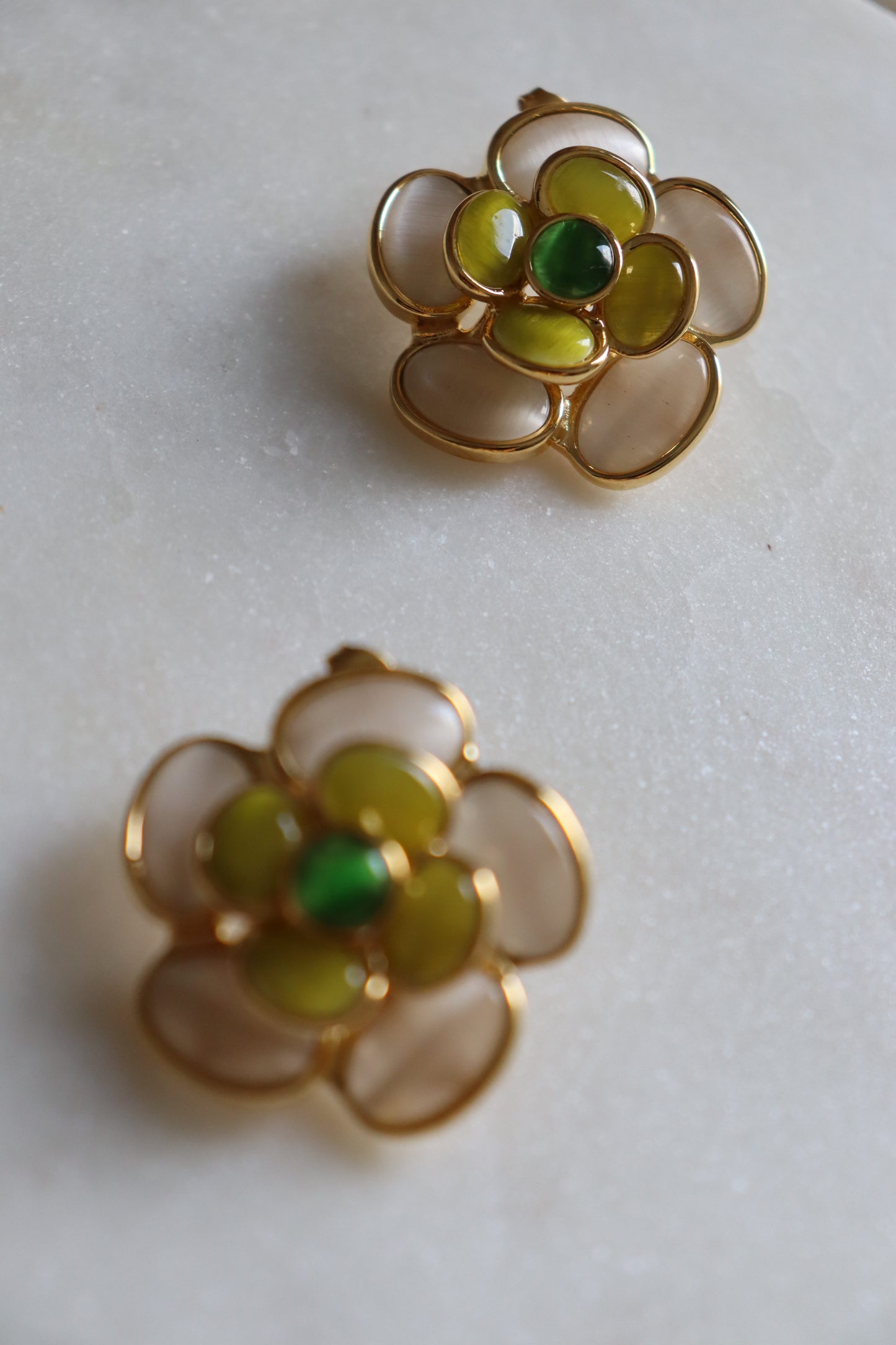 Boucles d'oreilles Rose
