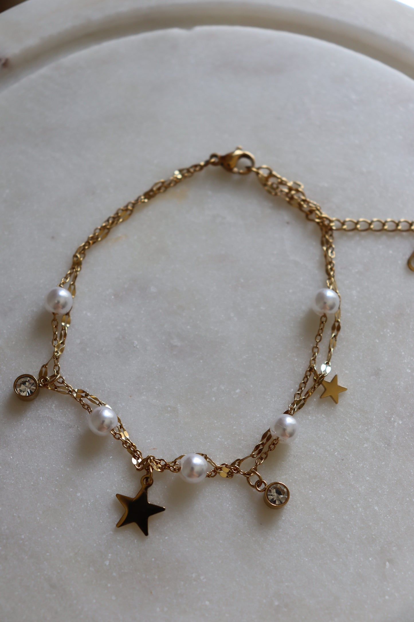 Bracelet de cheville Multi-charms Perla