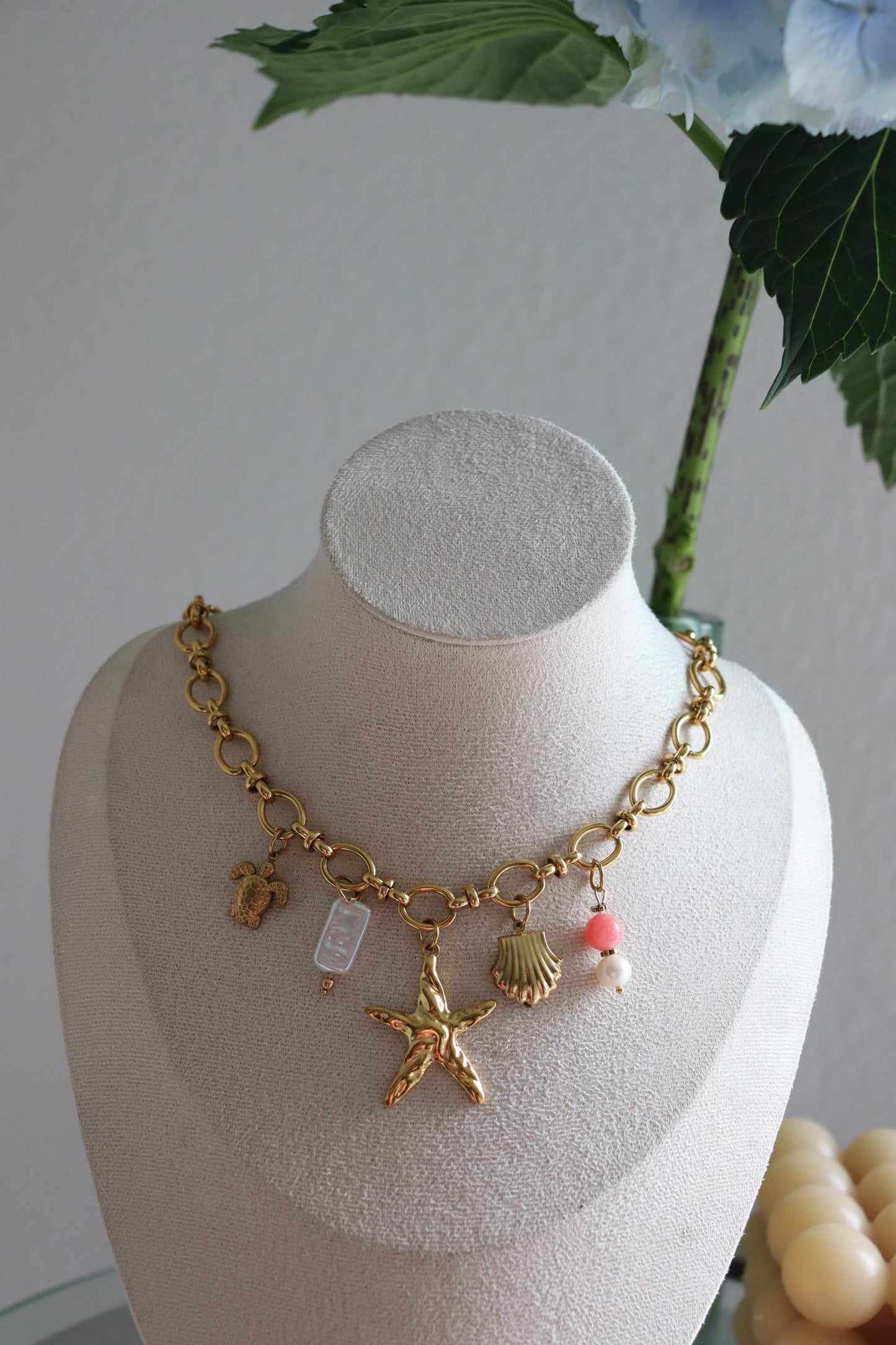 Collier Multi-charms Malte