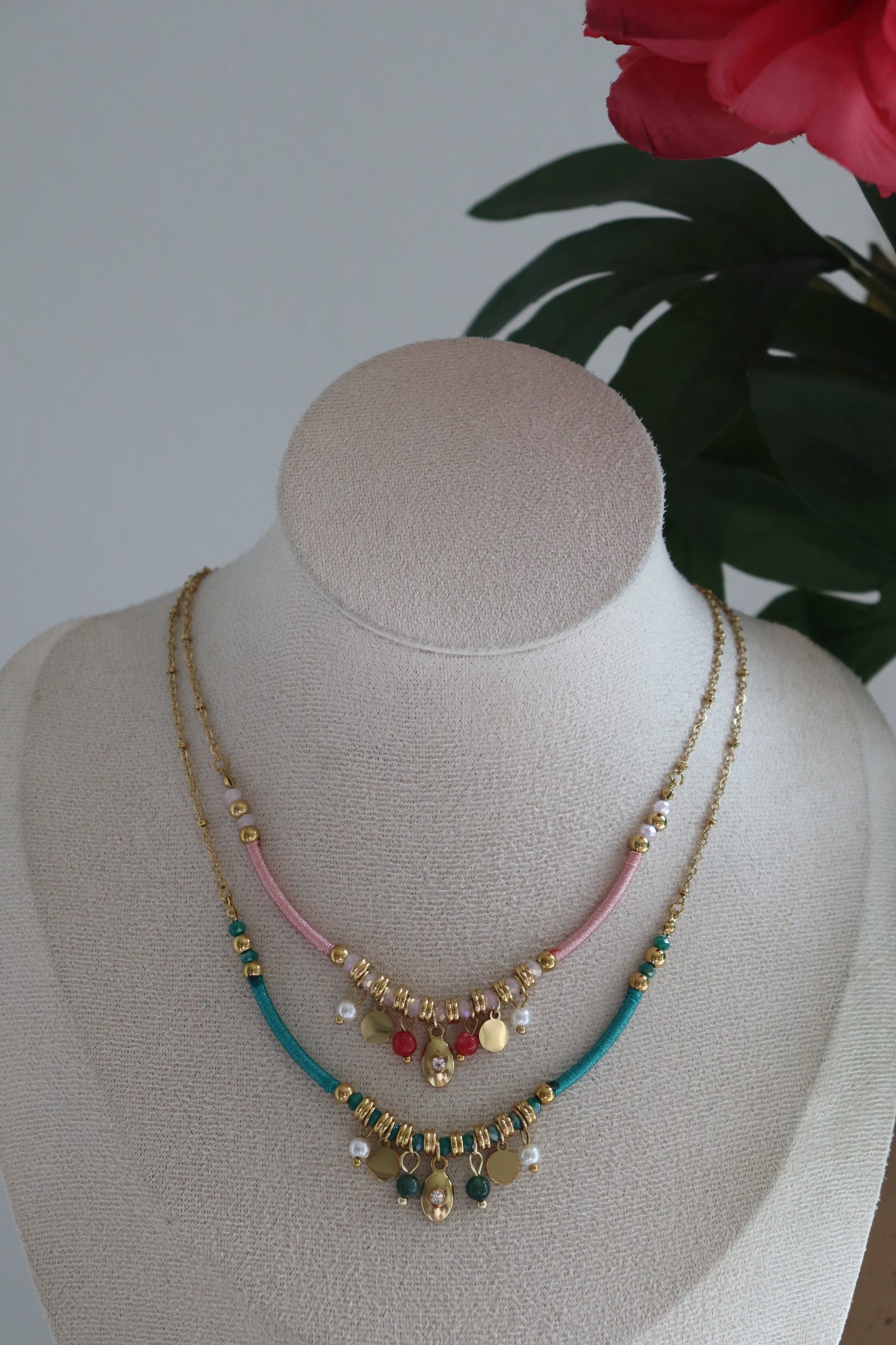 Collier Mayma Pink