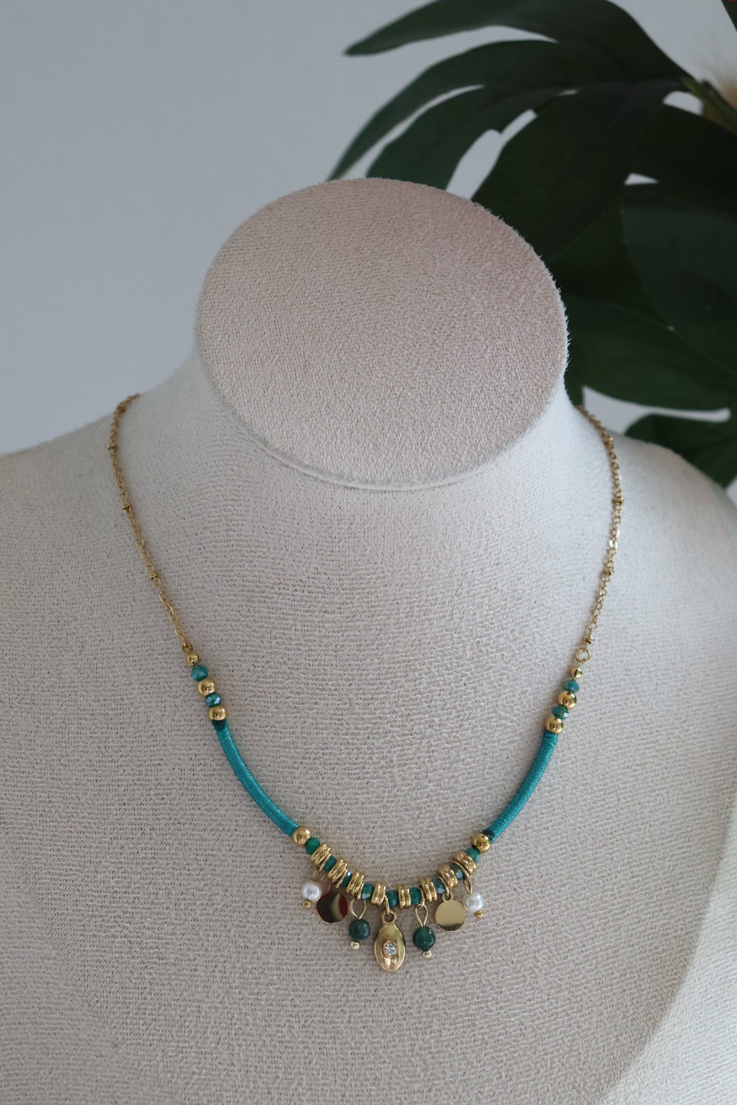 Collier Mayma Blue