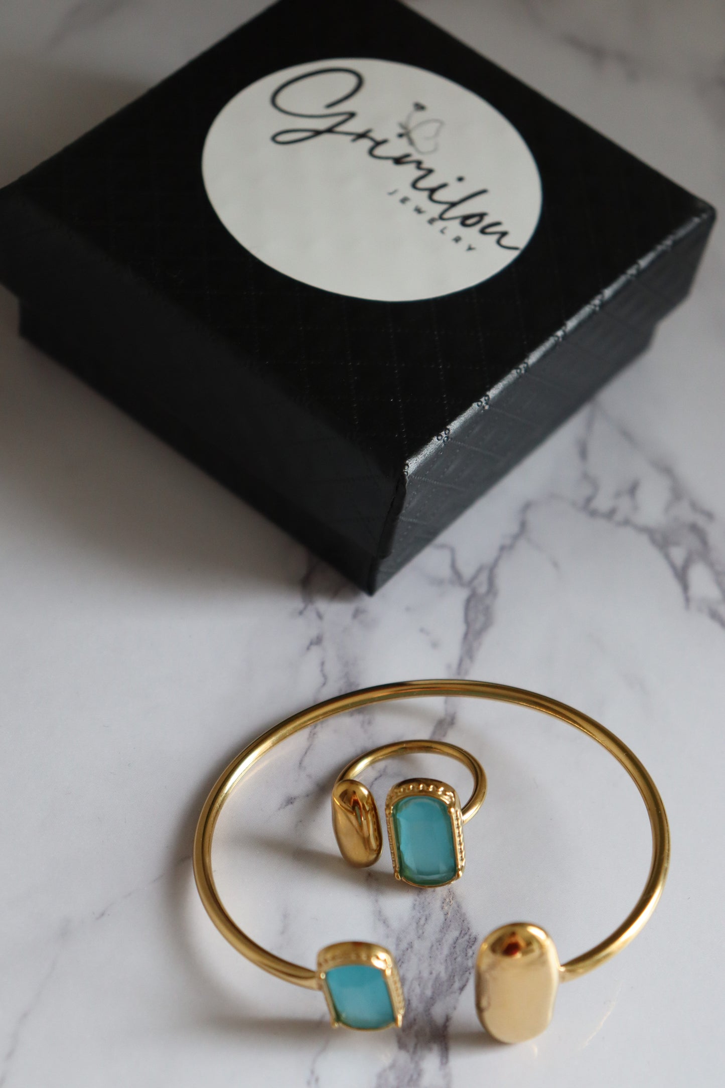 Bracelet Jonc Sherine Bleu