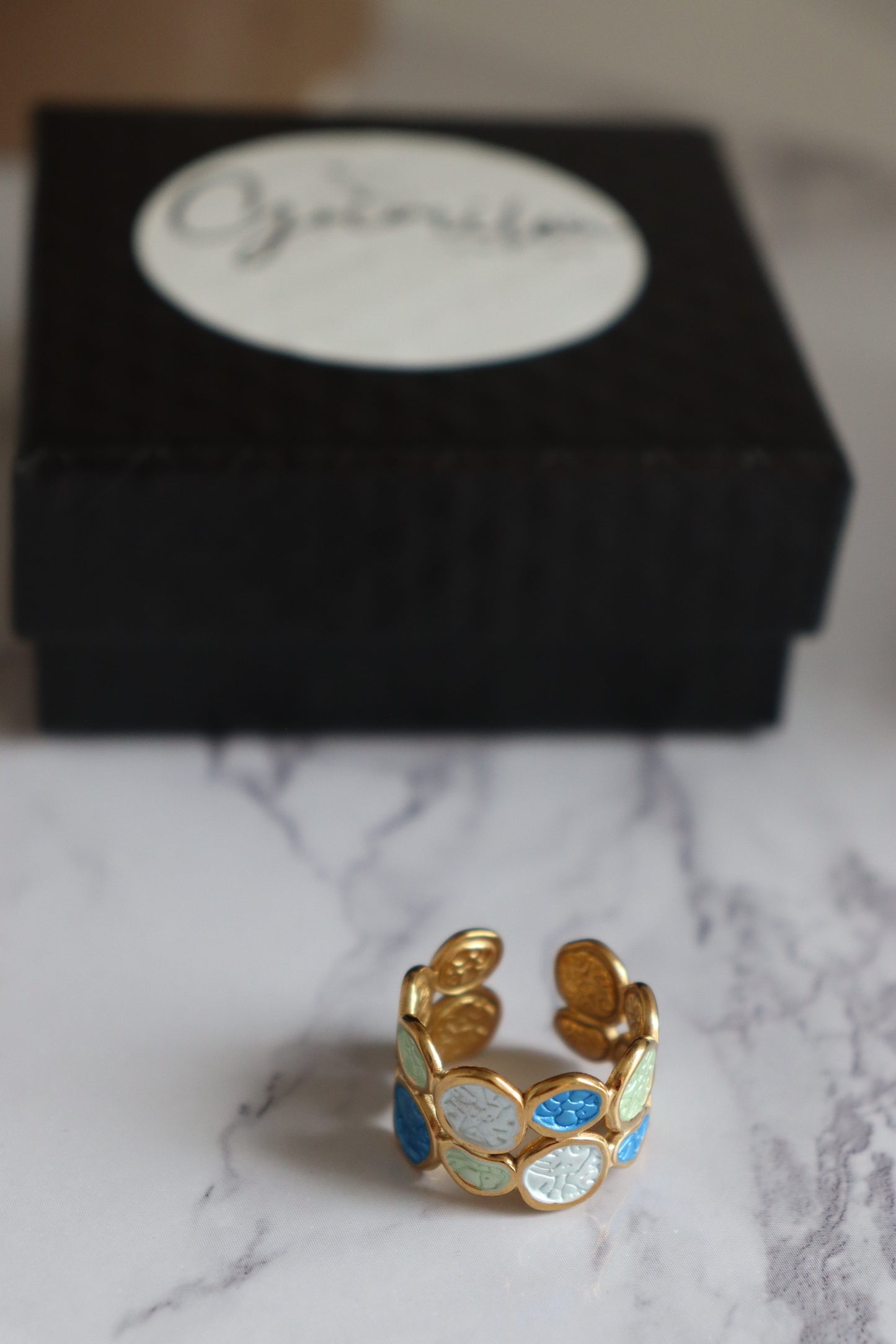 Bague babyblue