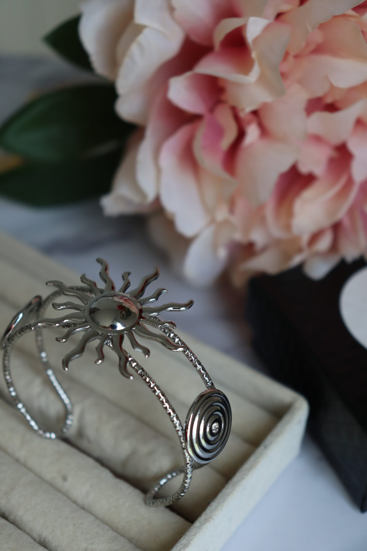 Bracelet Jonc Valentine Argenté