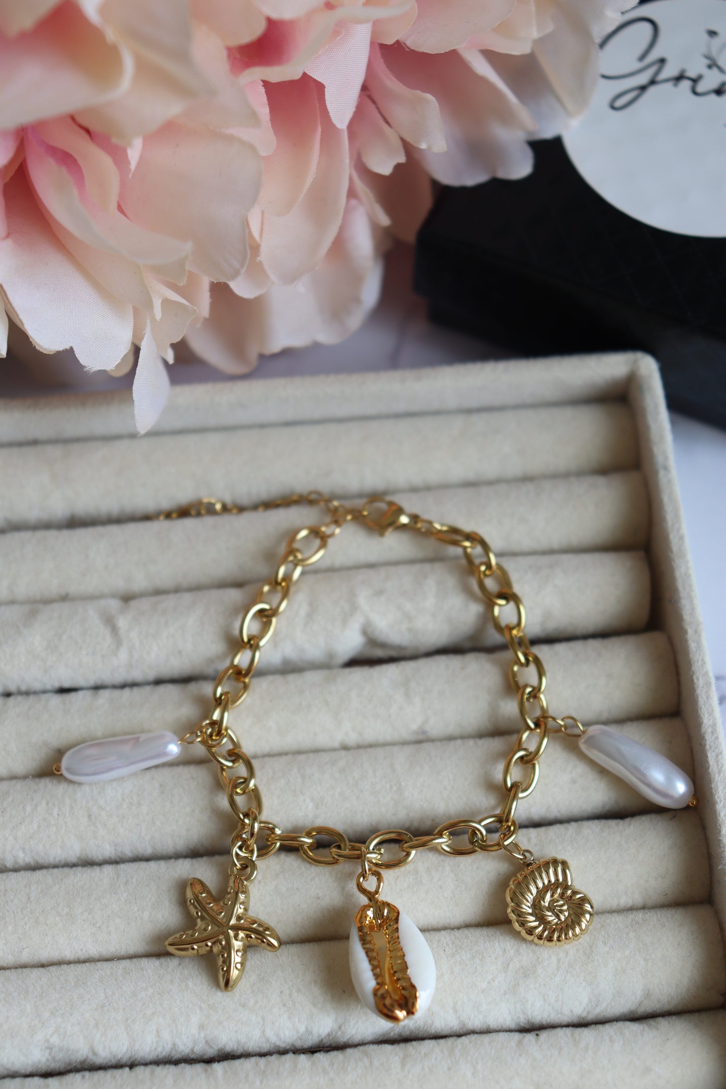 Bracelet Multi-charms Shell