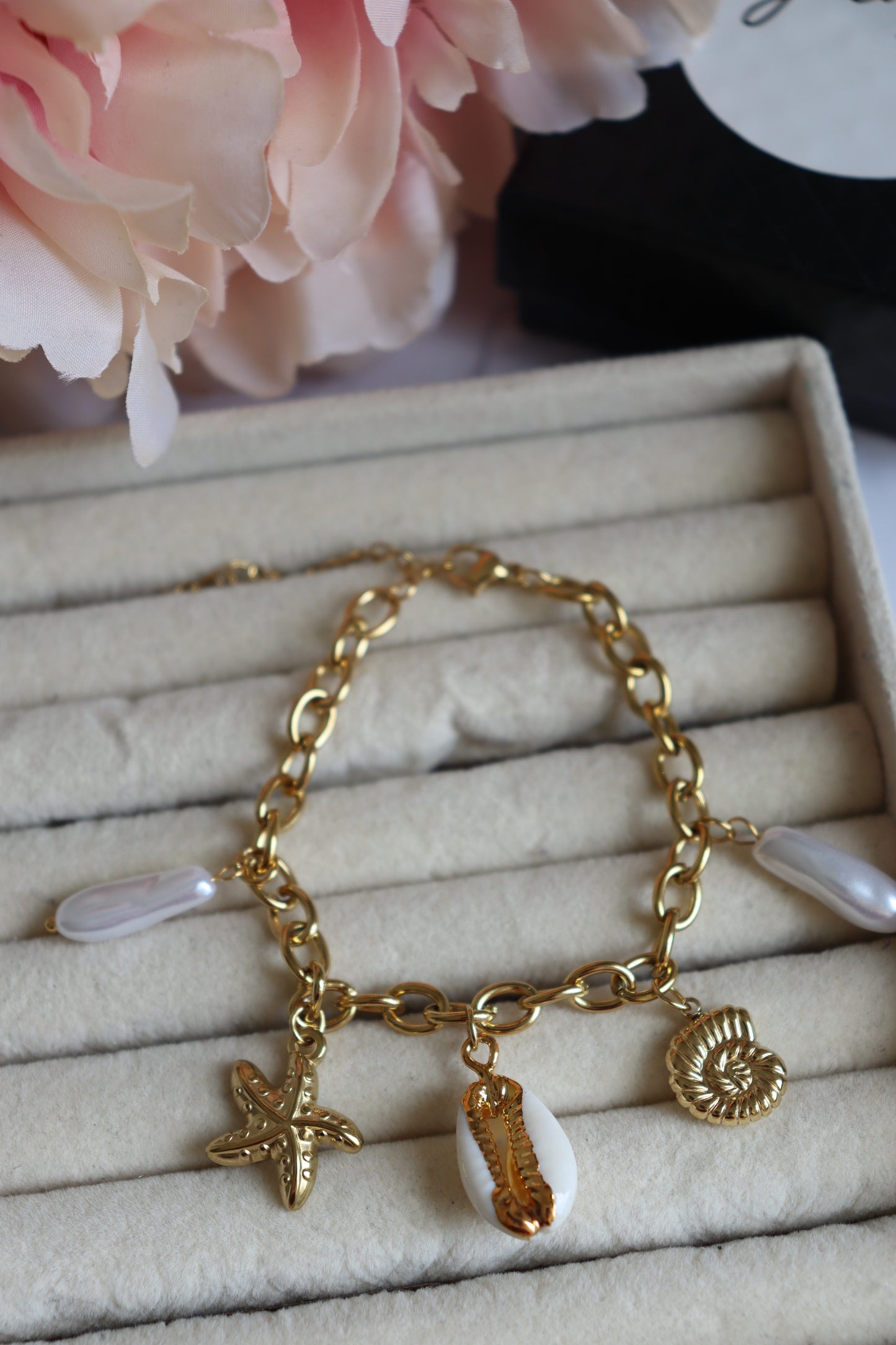 Bracelet Multi-charms Shell