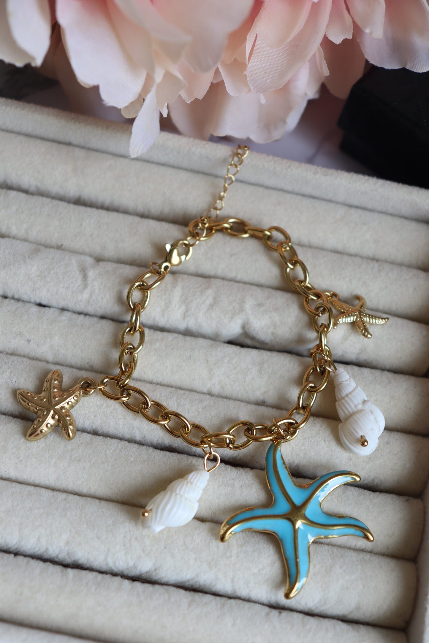 Bracelet Multi-charms Estrella Bleu