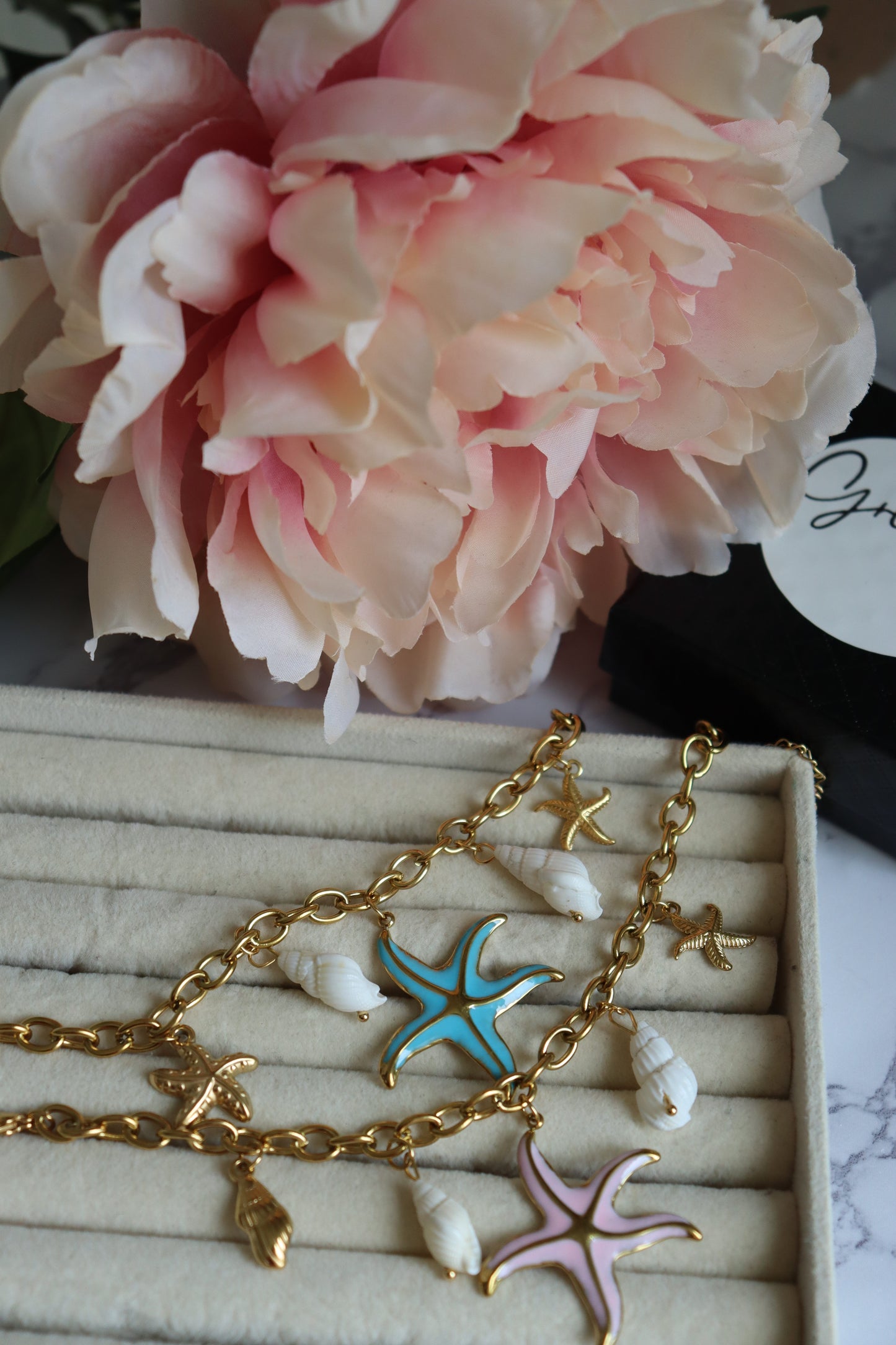Bracelet Multi-charms Estrella Rose