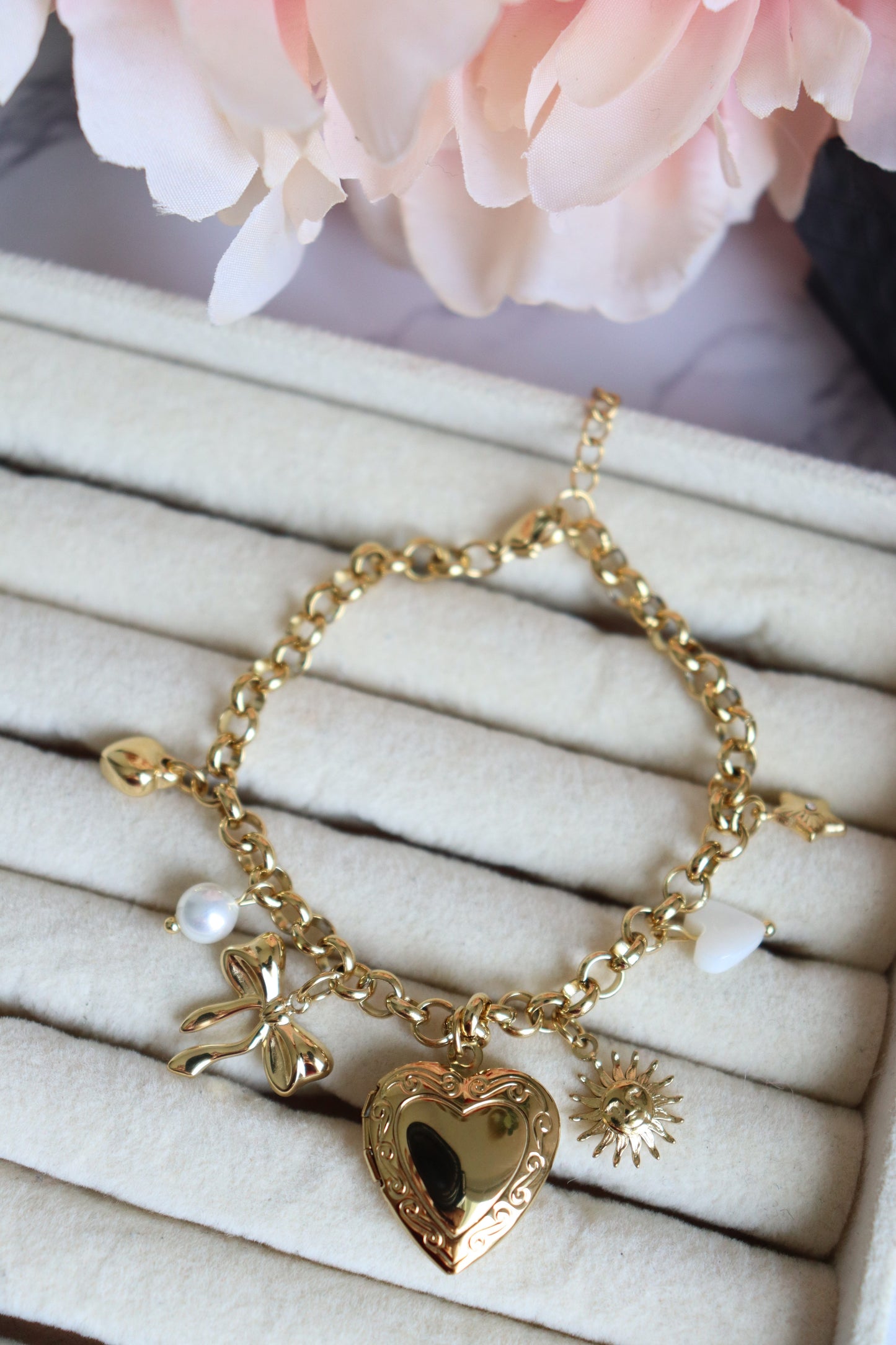 Bracelet Multi-charms True love