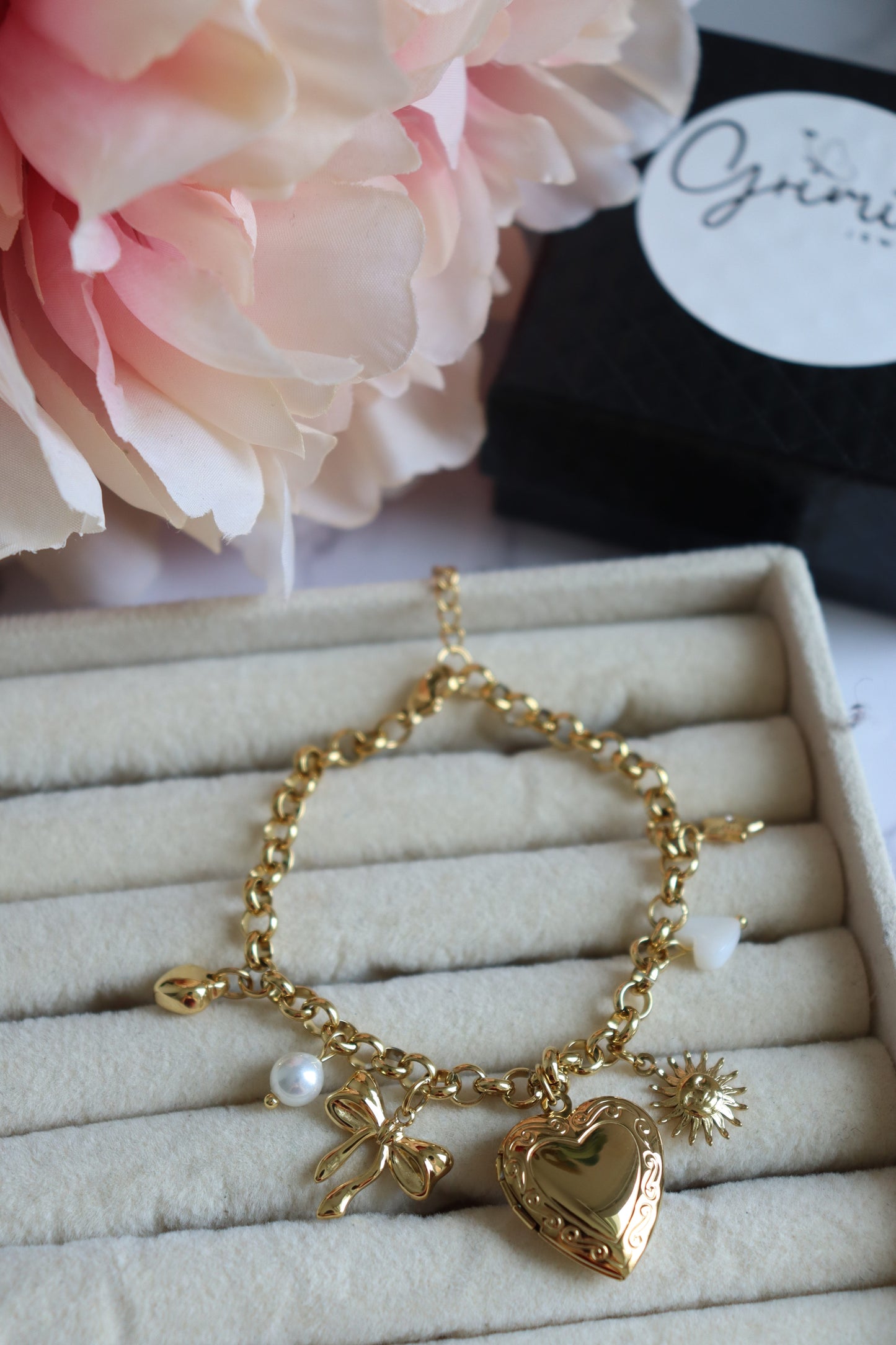 Bracelet Multi-charms True love