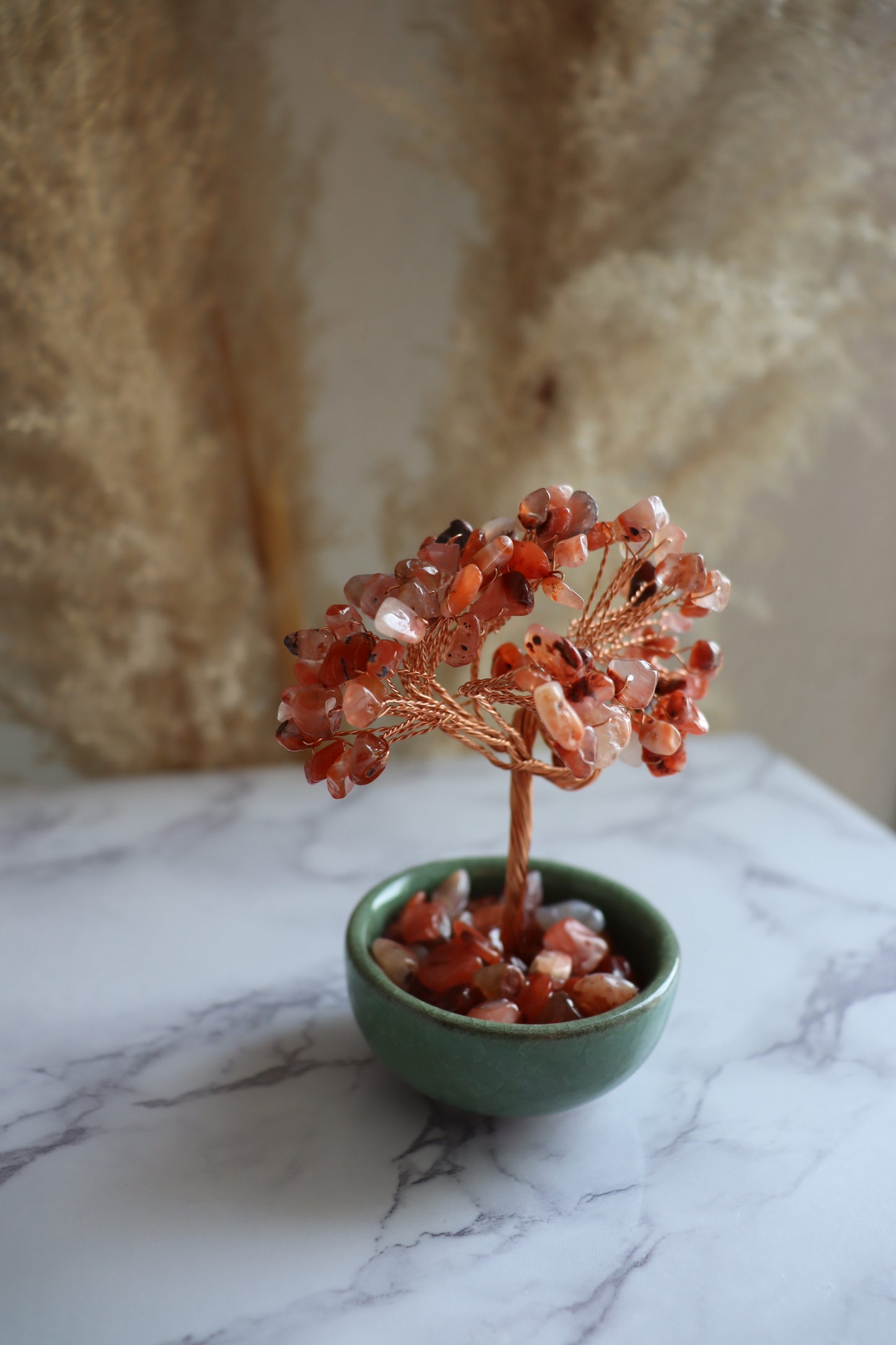 Arbre de Vie en Cornaline – Confiance & Vitalité