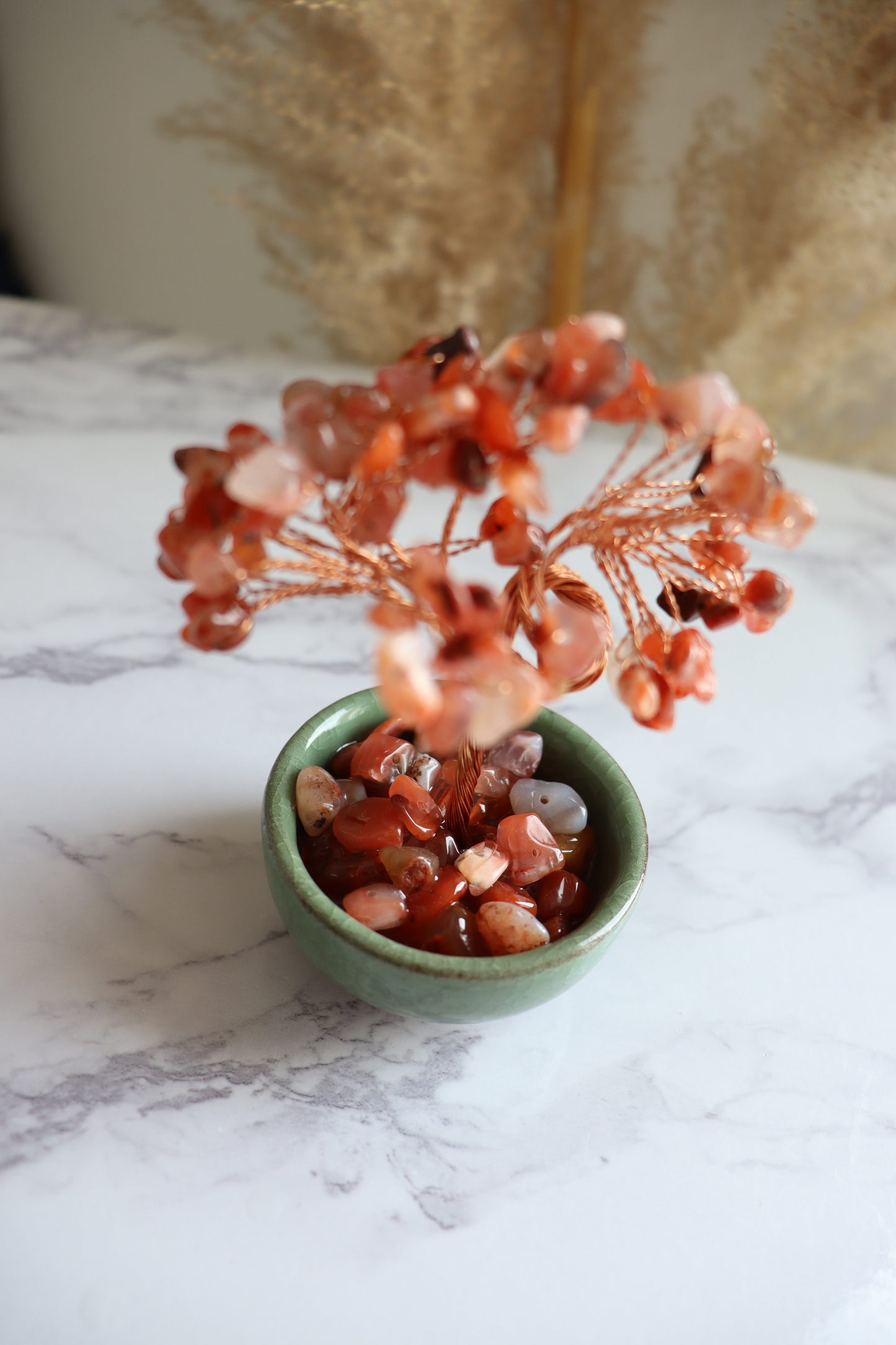 Arbre de Vie en Cornaline – Confiance & Vitalité