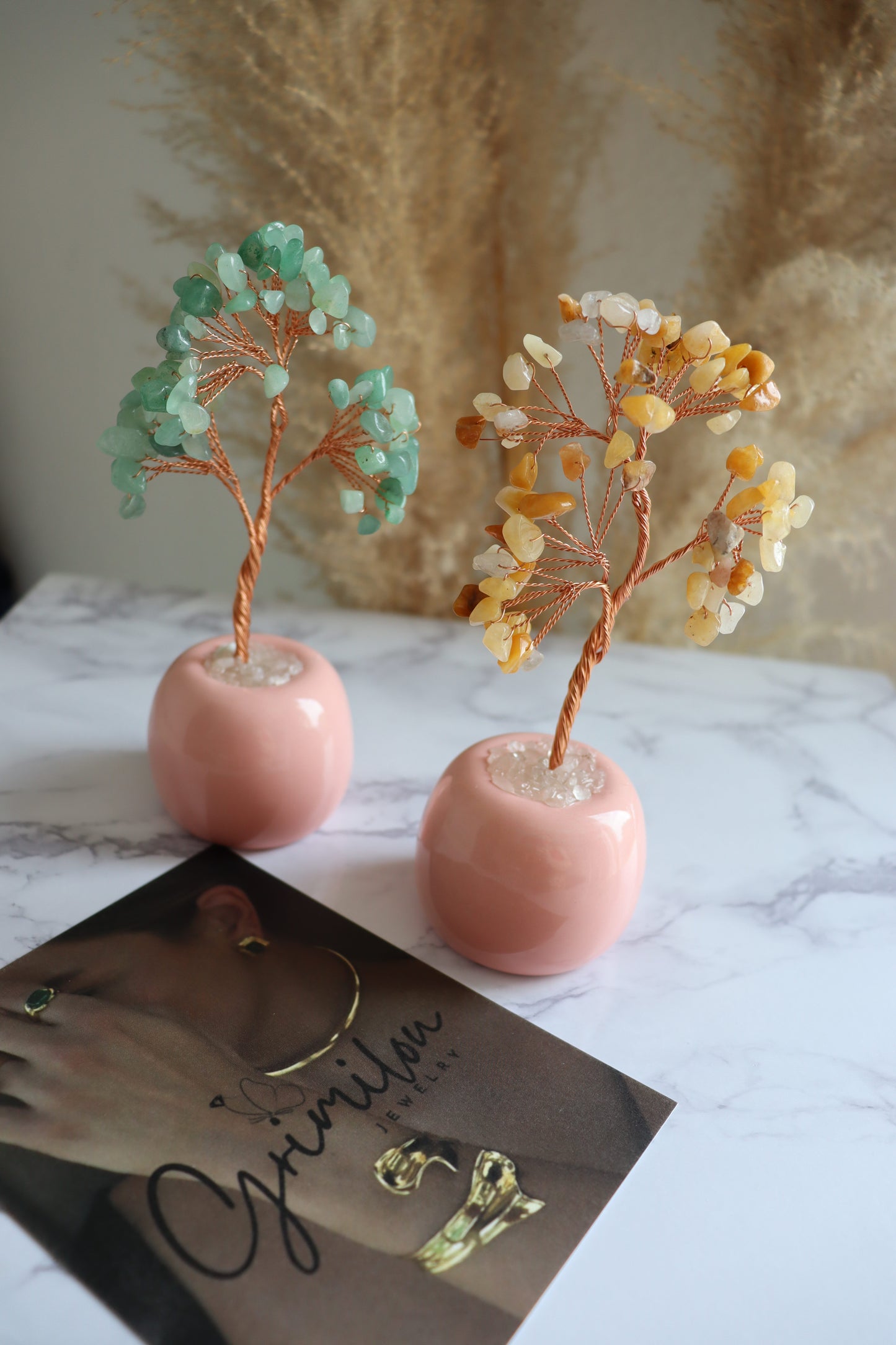 Arbre de Vie en Aventurine Verte â Chance & Harmonie