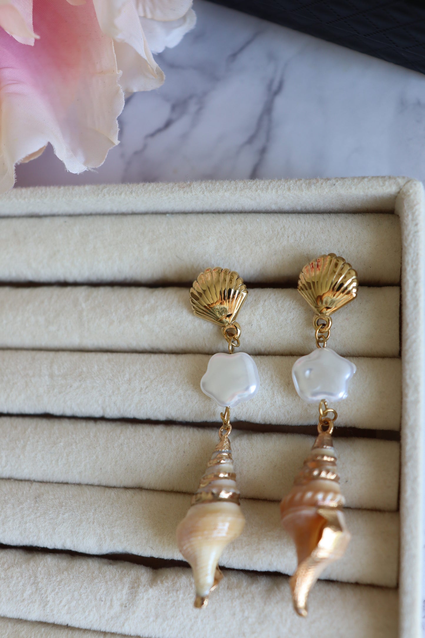 Boucles doreilles Marie