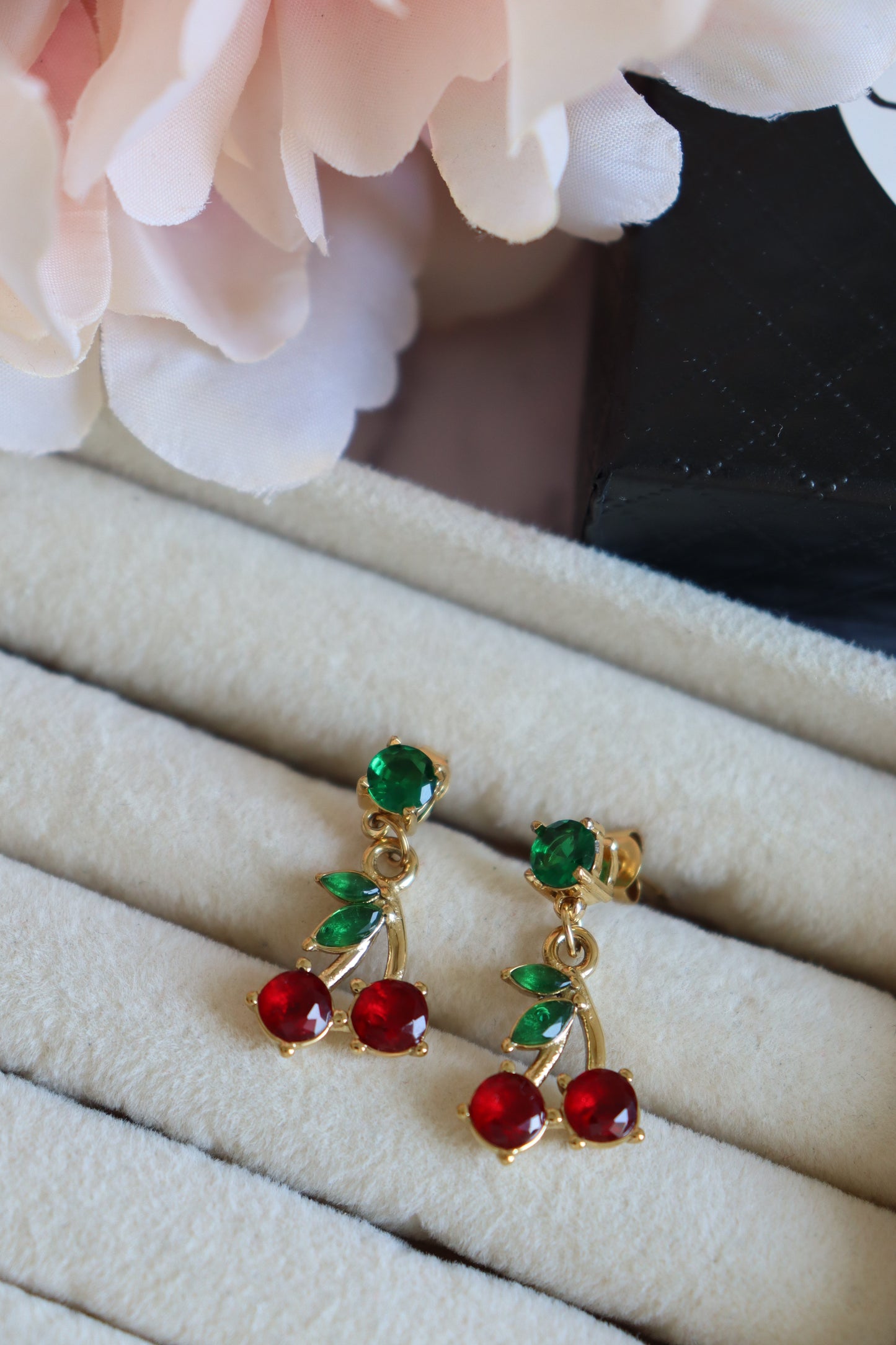 Boucles d'oreilles Cherry