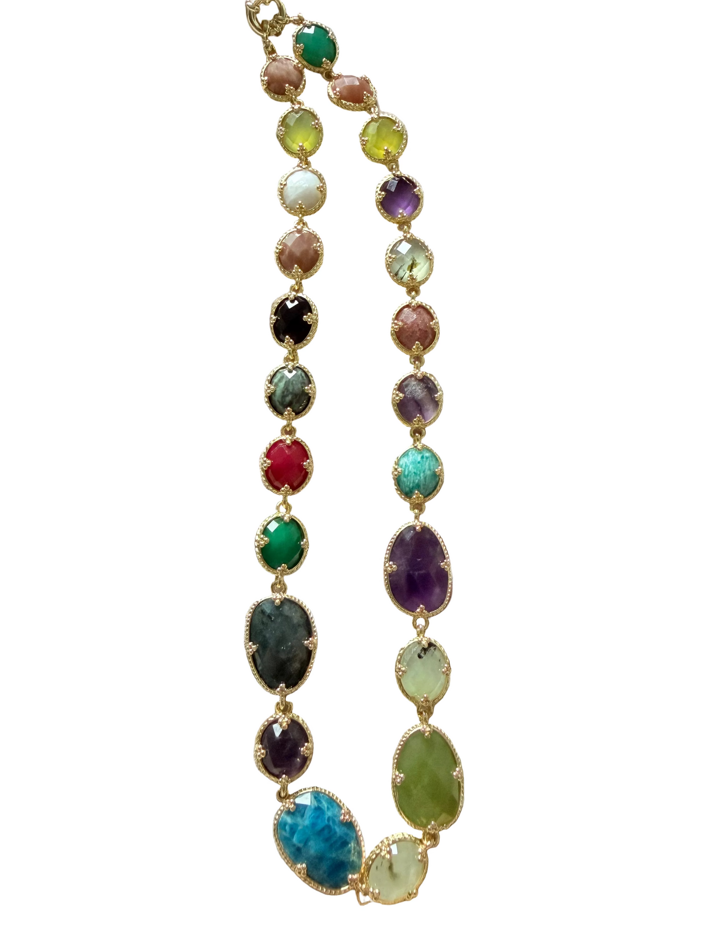 Collier Reine de 23 pierres Naturelles