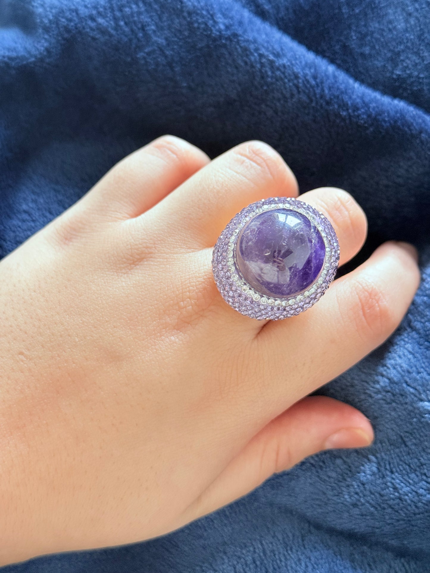 Bague Violette astral