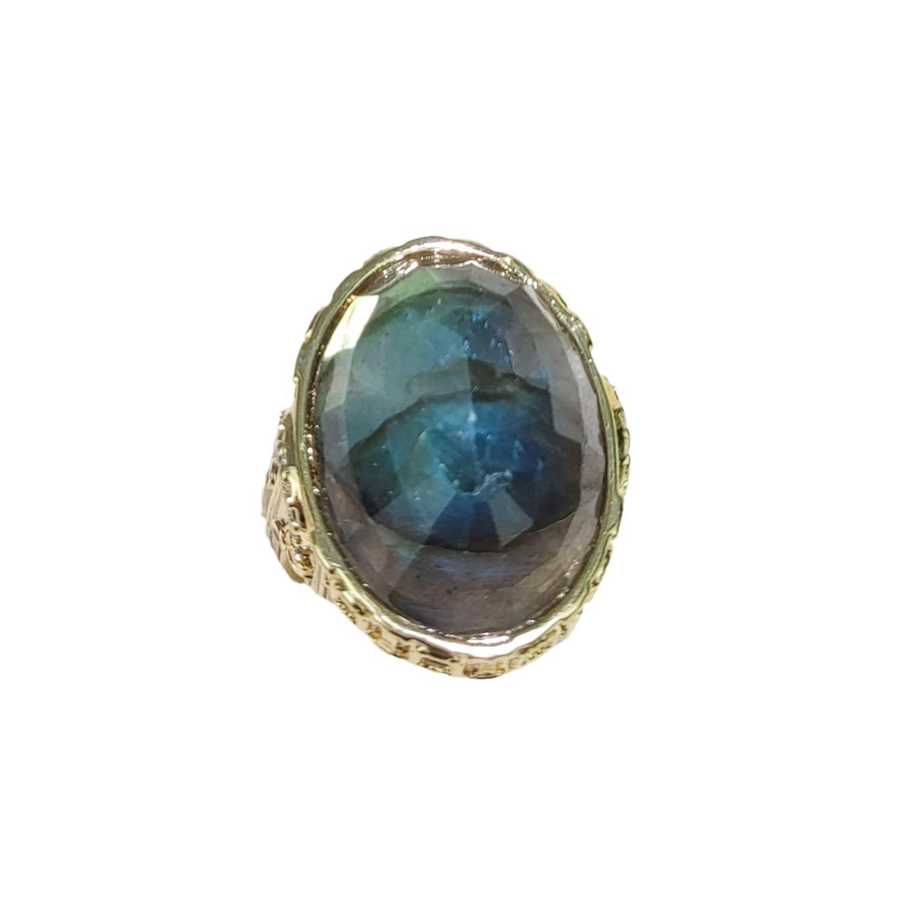 Bague Luminous - Labradorite