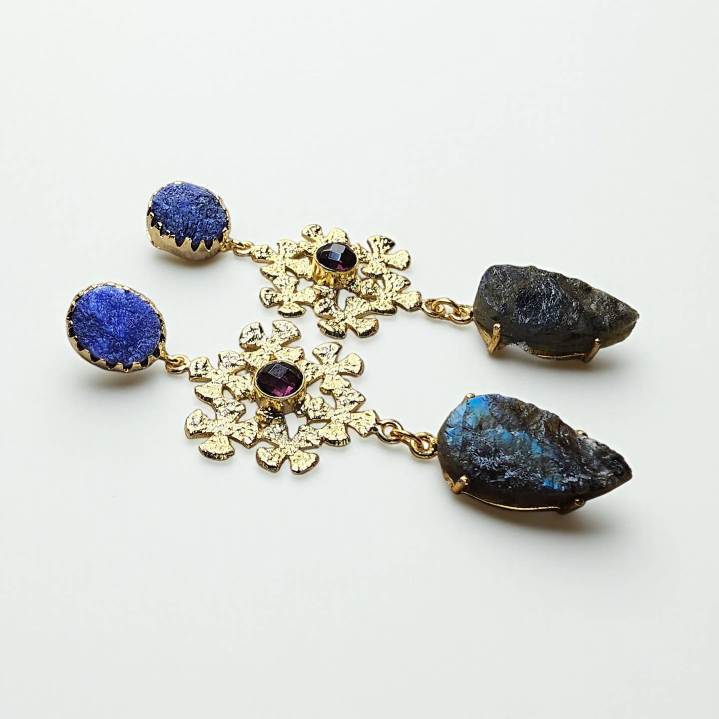 Collection Premium : Boucles d’oreilles - Pétale de pouvoir