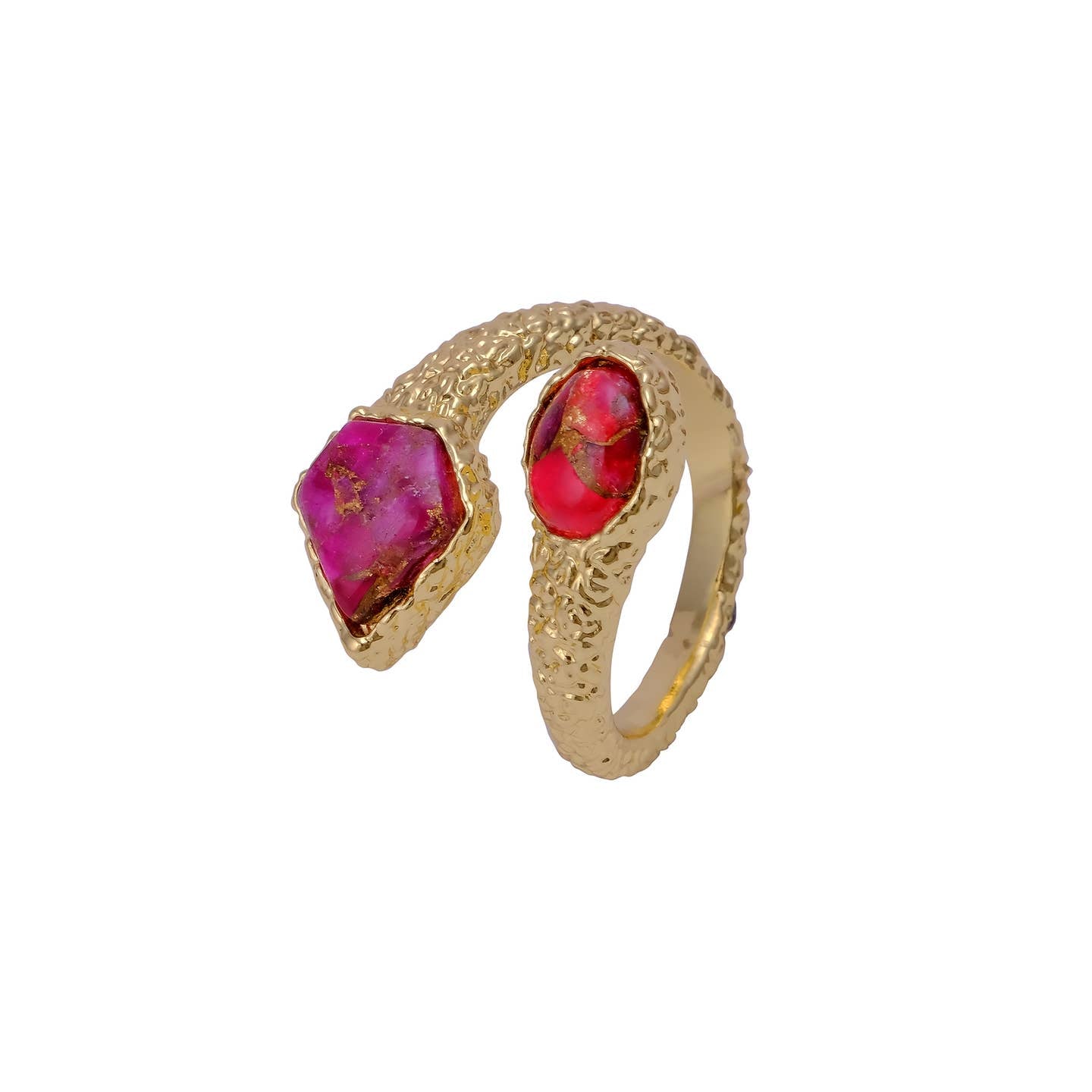 Bague Rubis Mohave jade