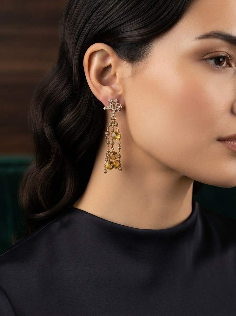 Boucles d’oreille Soléne