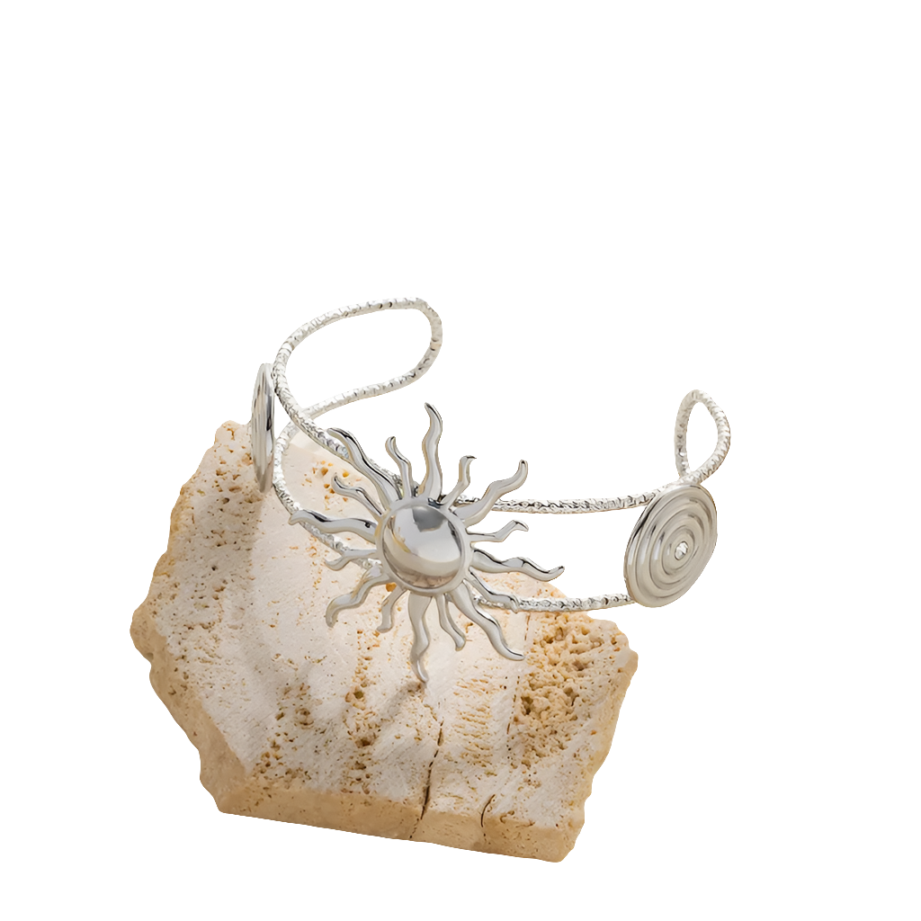 Bracelet Jonc Valentine Argenté