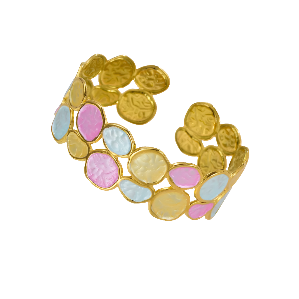 Bracelet Jonc Pink