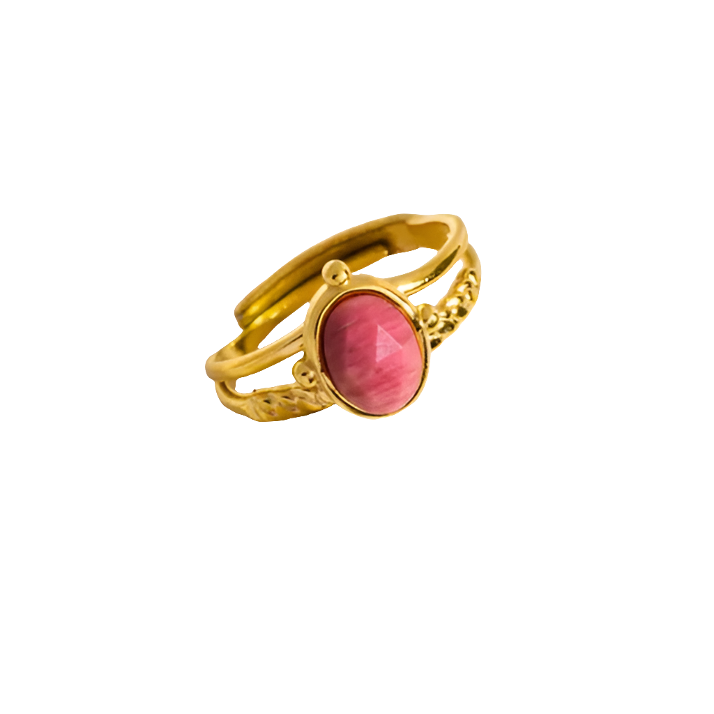 Bague Donatella Rhodochrosite