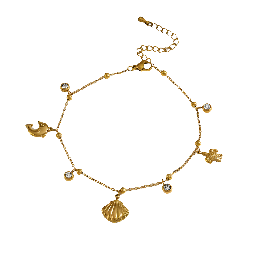 Bracelet de cheville Multi-charms Astria